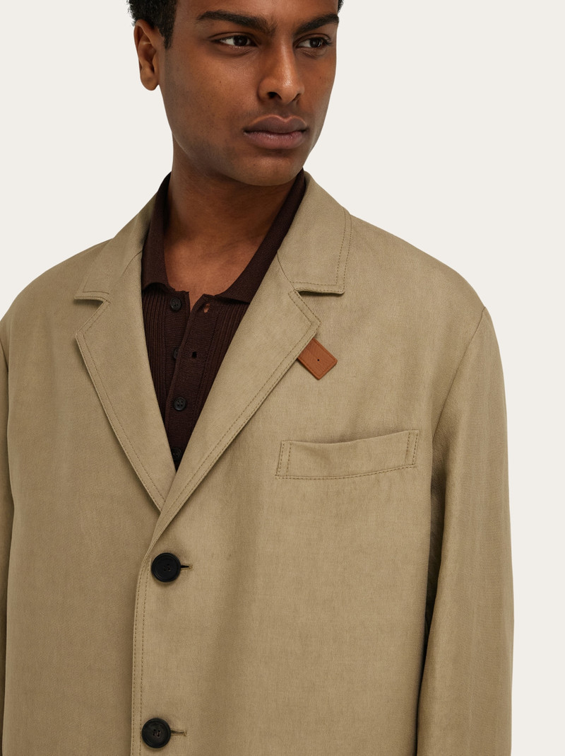 Linen blend duster 4
