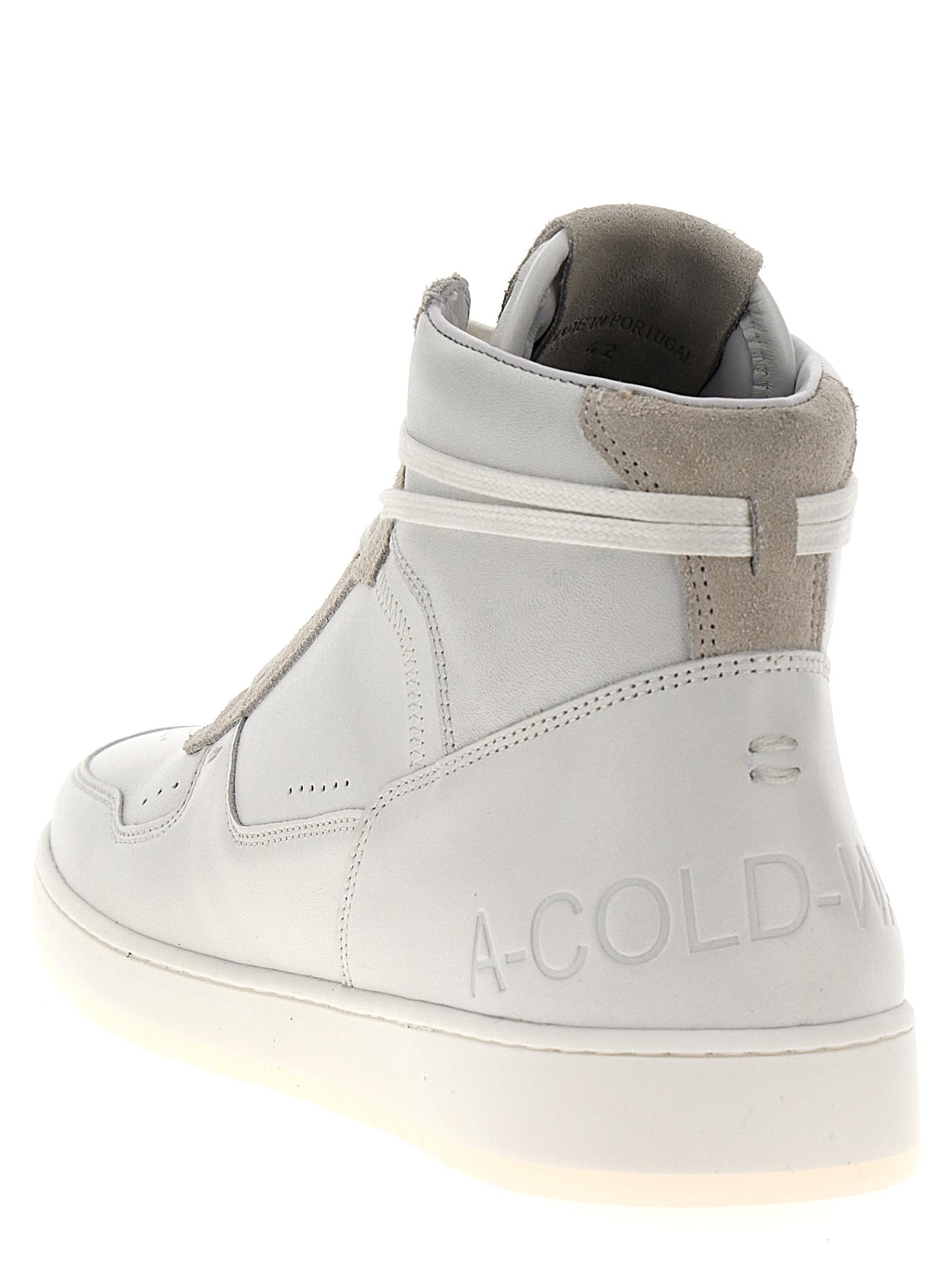 Luol Hi Top Sneakers White - 2