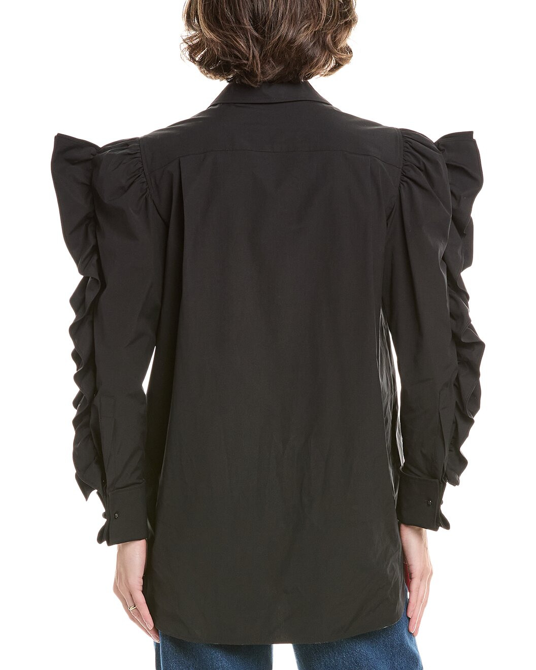 Max Mara Pleiadi Ruffle Puff Sleeve Shirt - 2