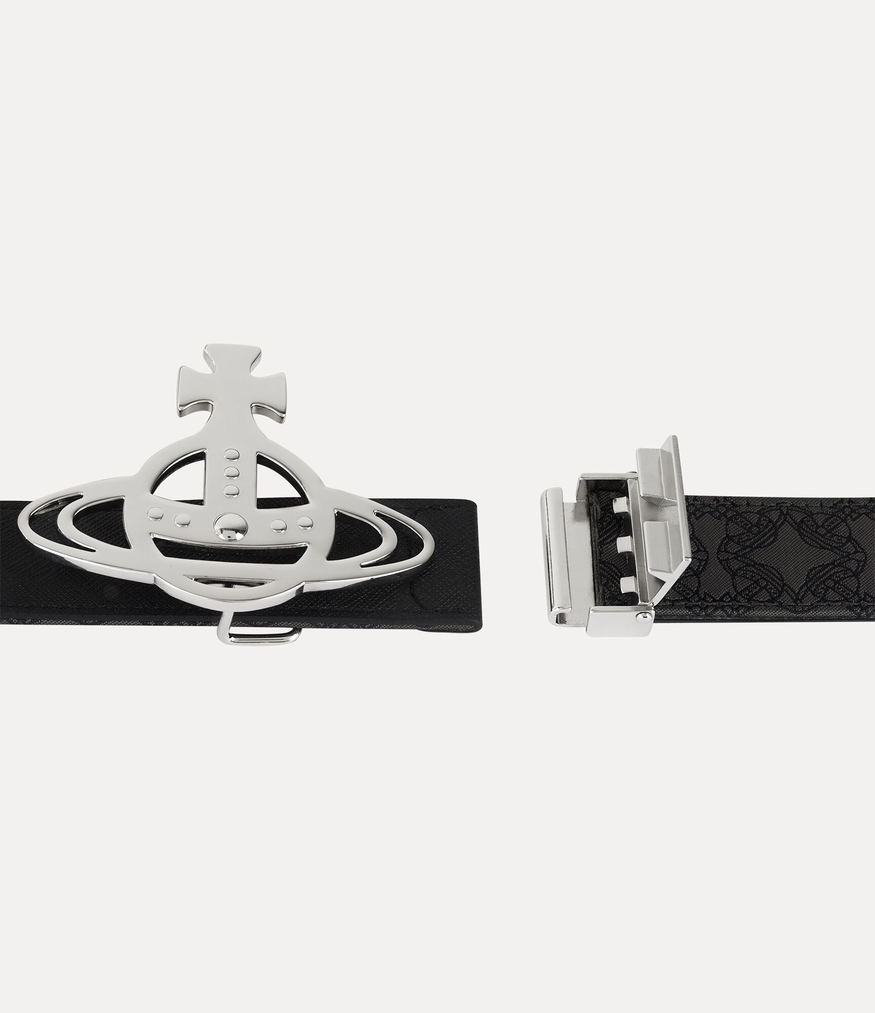 SILVER LINE ORB REVERSIBLE BELT - 4