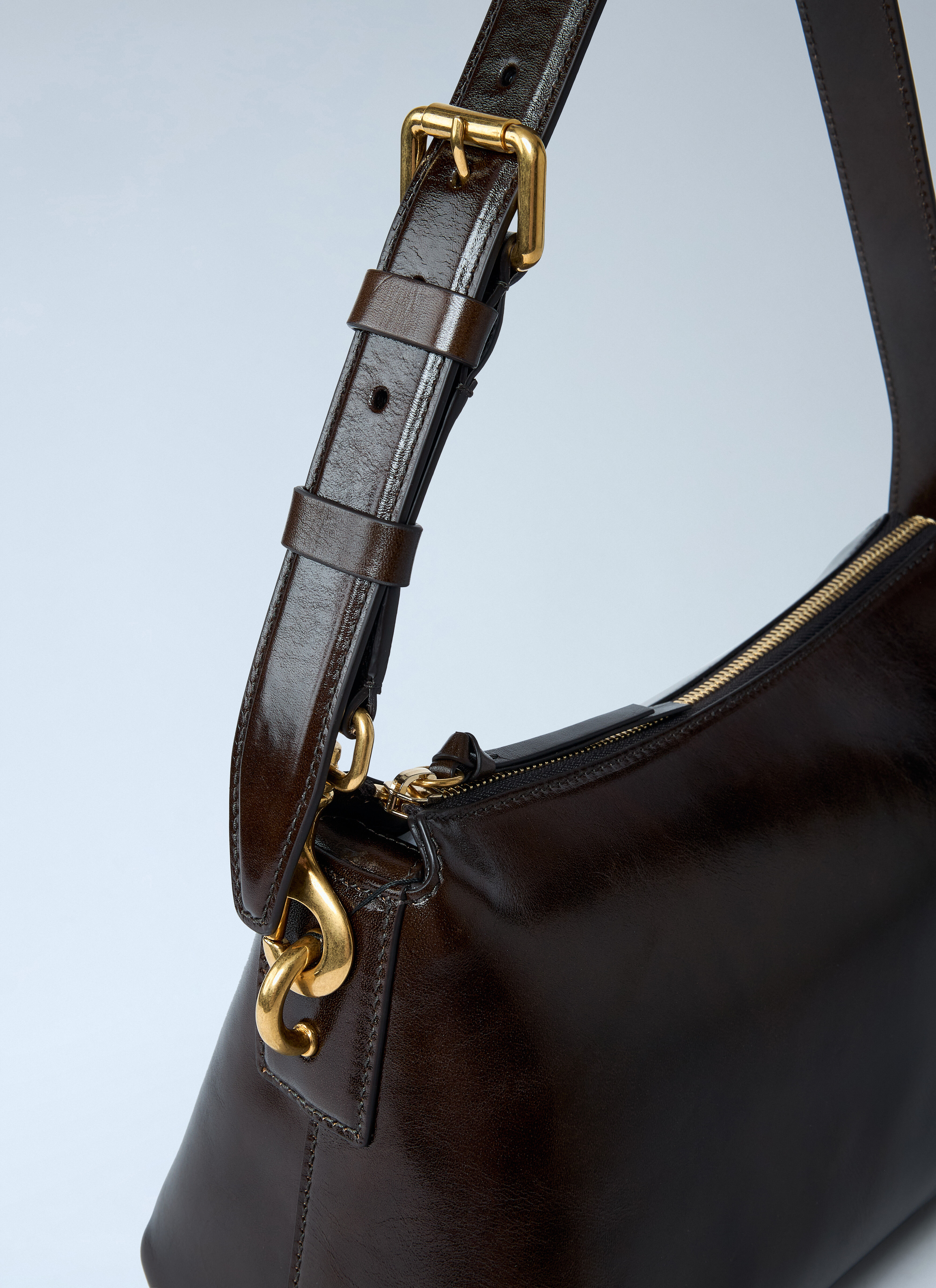 Leather Shoulder Bag - 4