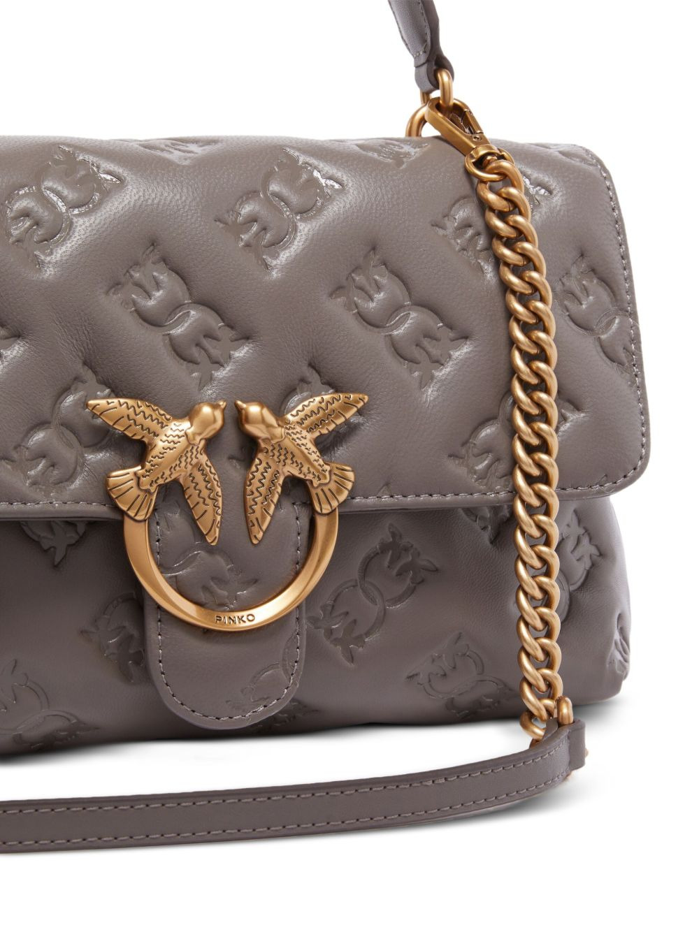 Love Birds debossed satchel - 3