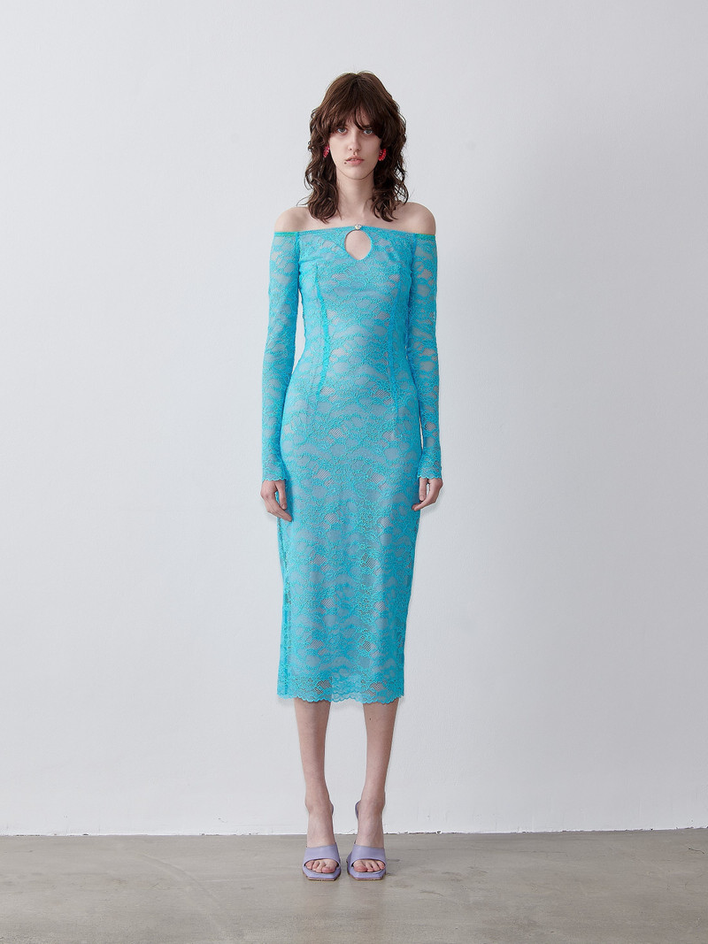 POSTER GIRL MARCIE DRESS WKD BLUE outlook