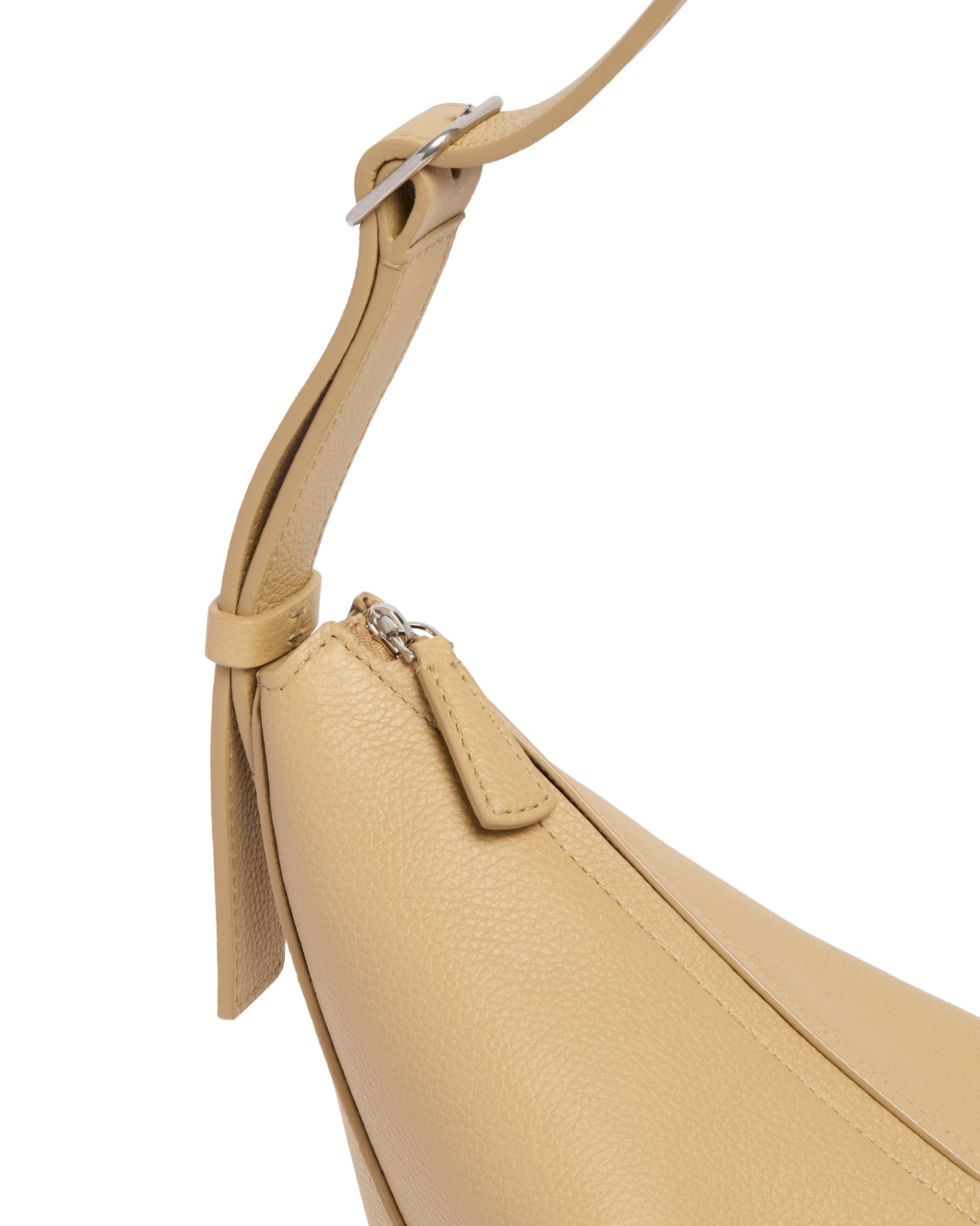Beige Jouve Leather Bag - 5