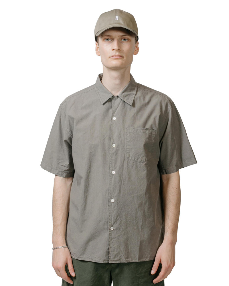 NORSE PROJECTS Carsten Cotton Tencel Mid Khaki outlook