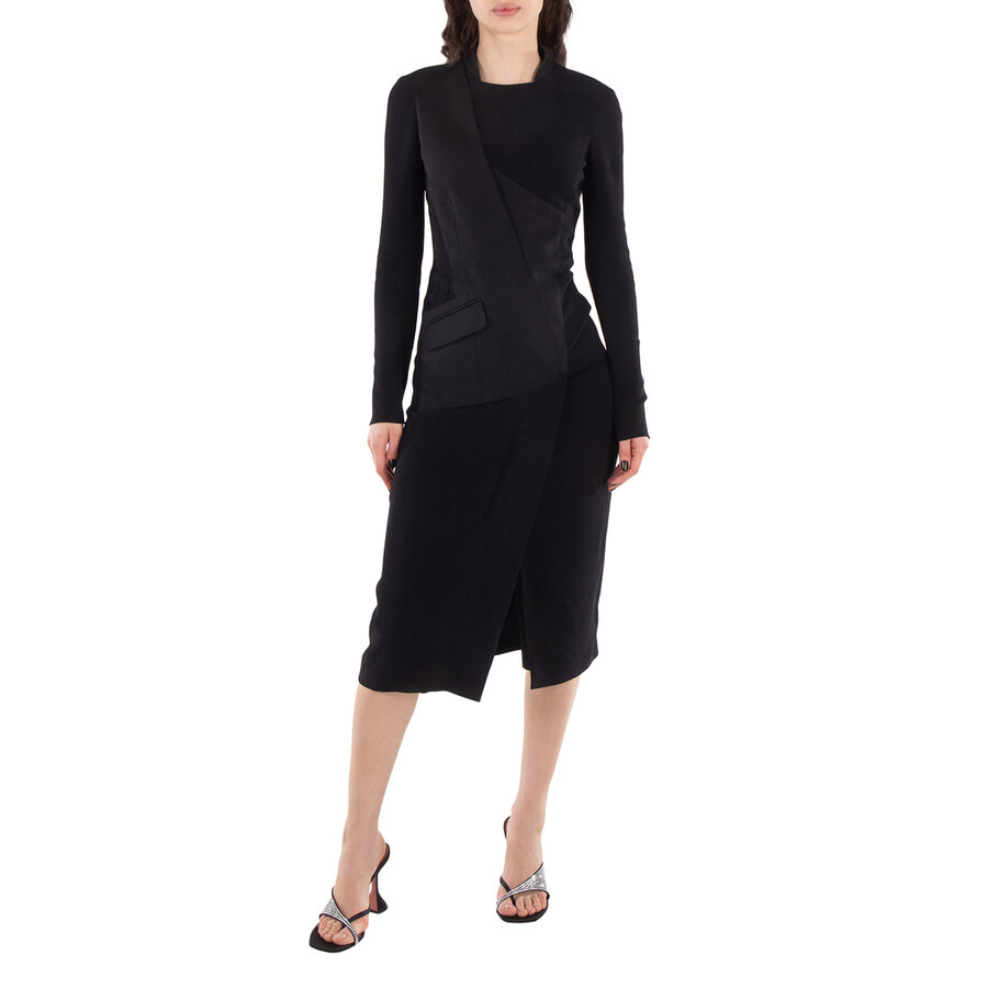 Burberry Ladies Miriam Sheath Black Dress - 4
