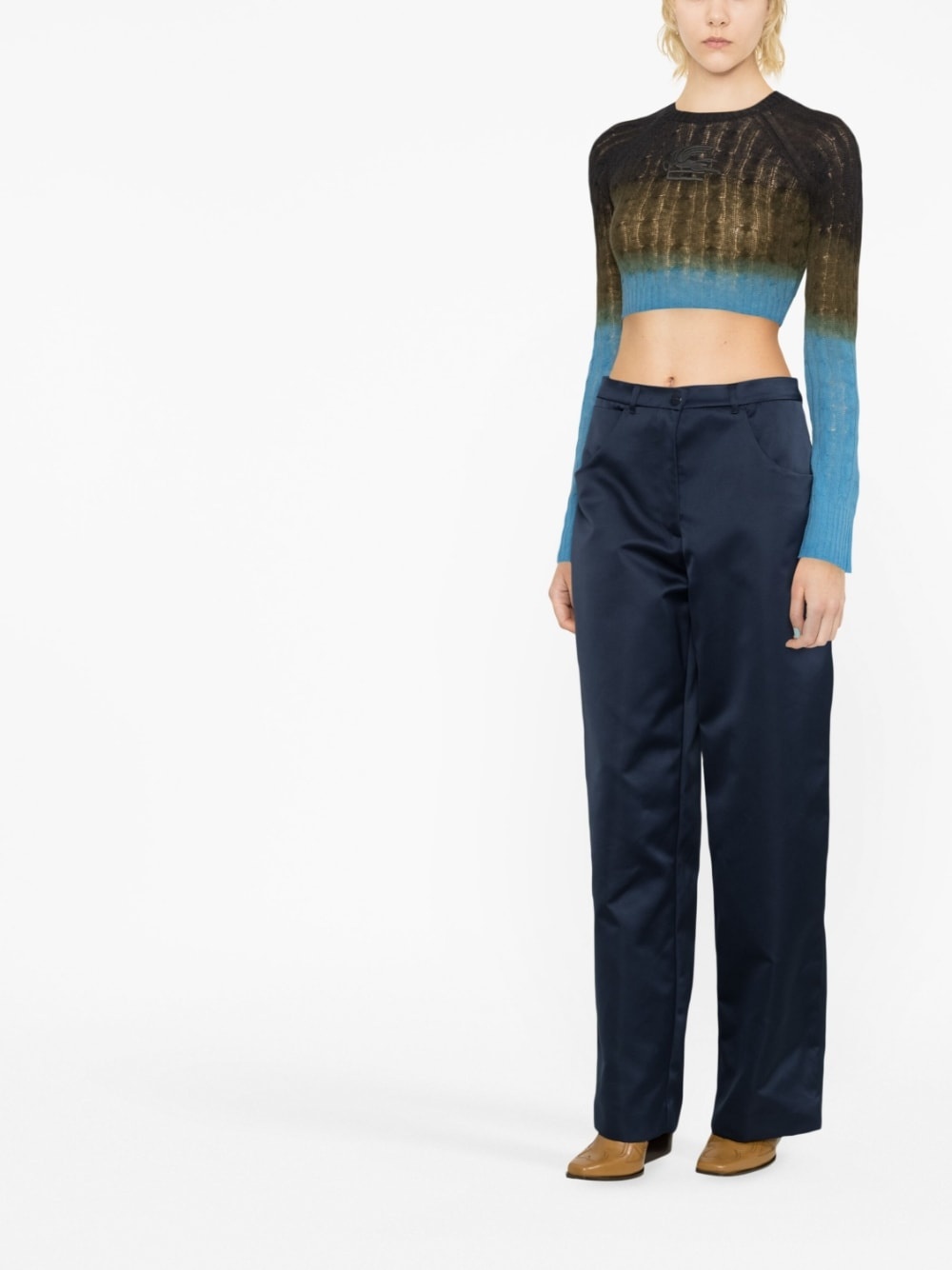 tapered cargo trousers - 2