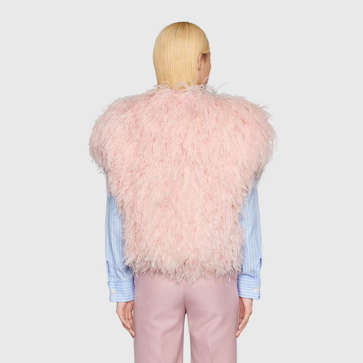 Vest with feathers - 4