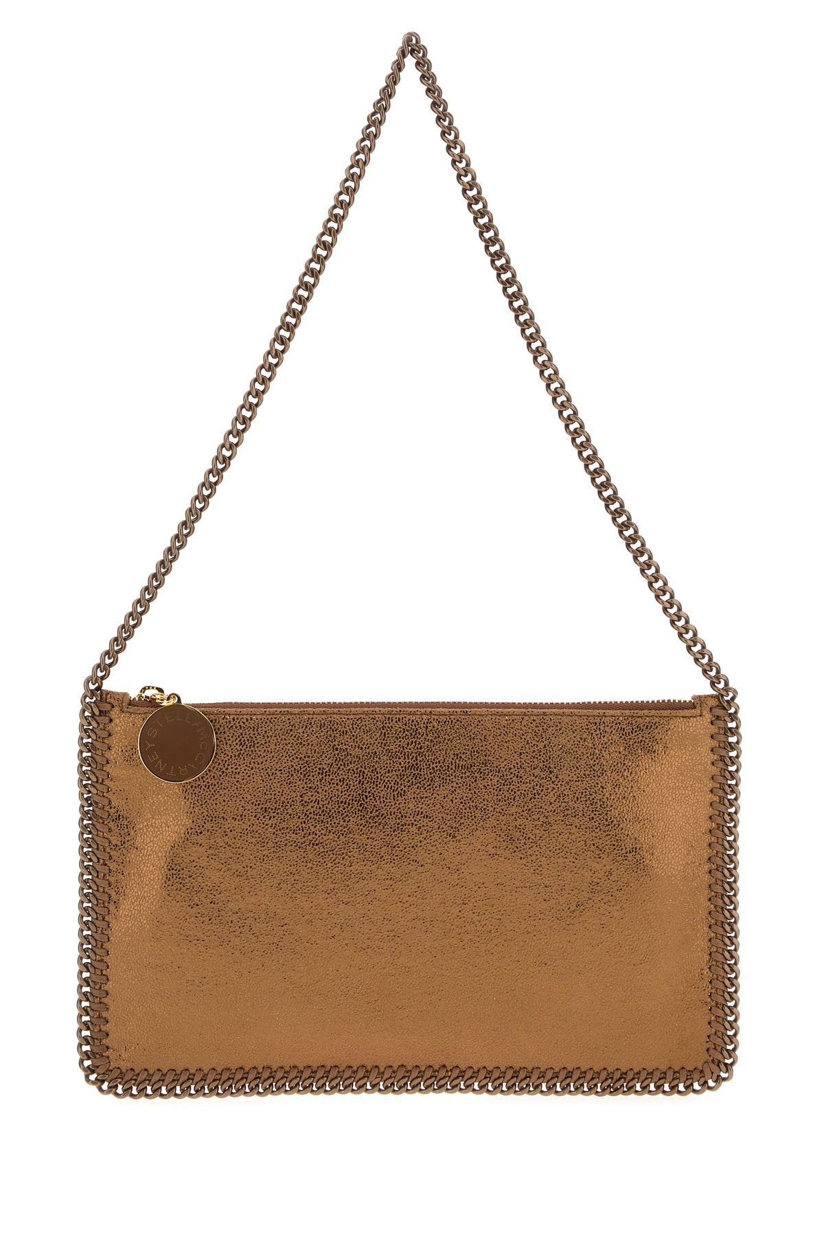 Bronze shaggy deer Falabella shoulder bag - 1