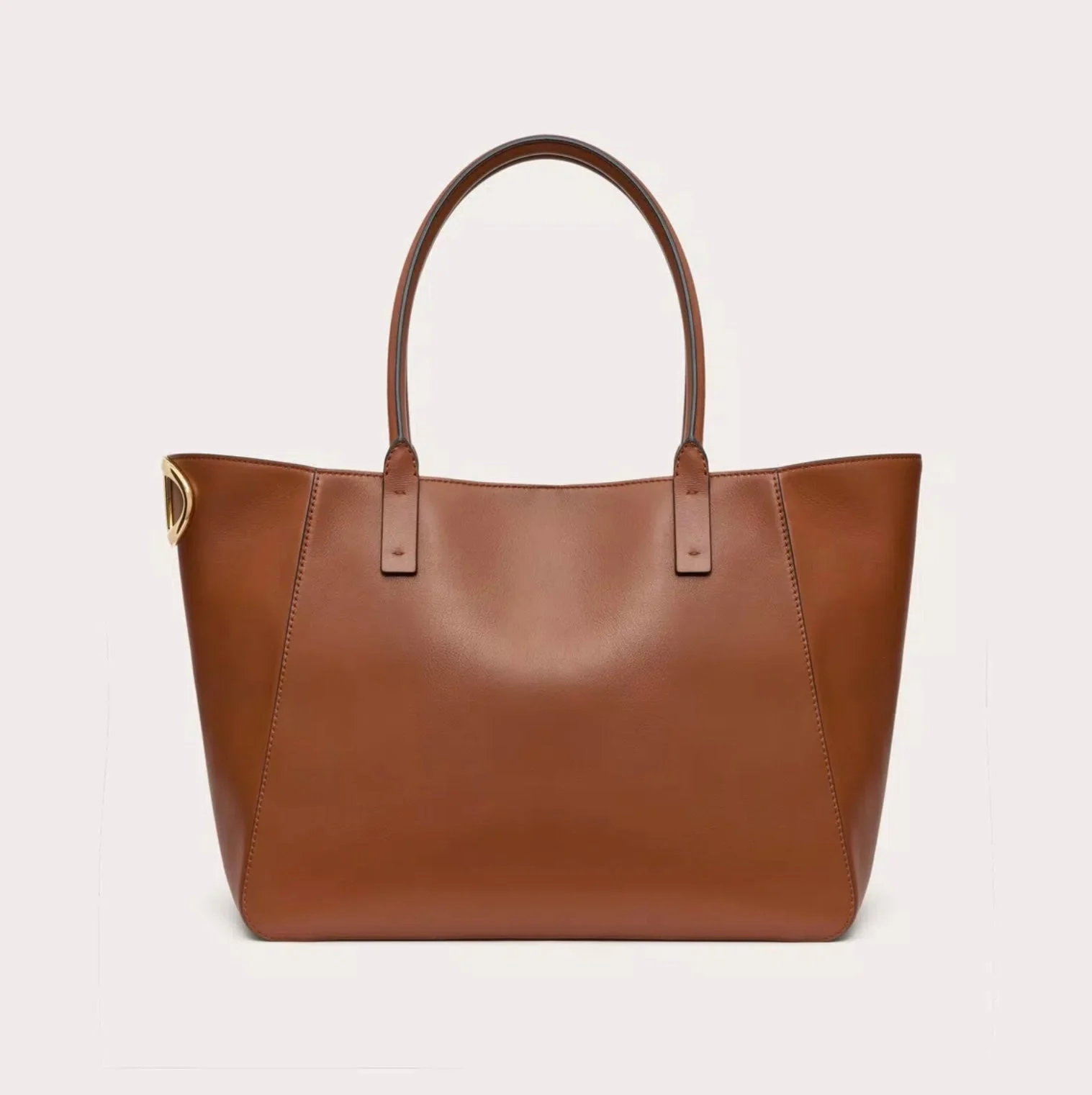 Valentino Garavani Vlogo Side Shopping Bag In Nappa Calfskin - 1