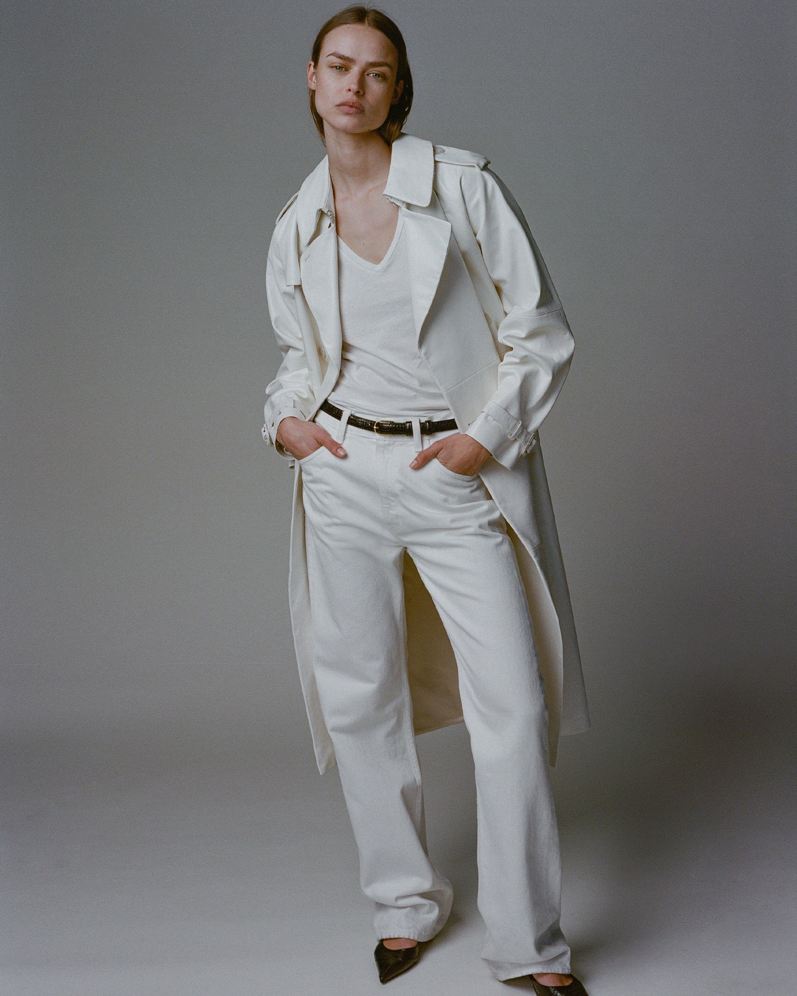 LEATHER TANNER TRENCH - 6