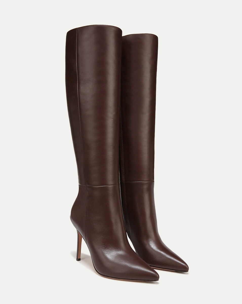 LISA LEATHER TALL BOOT - 2