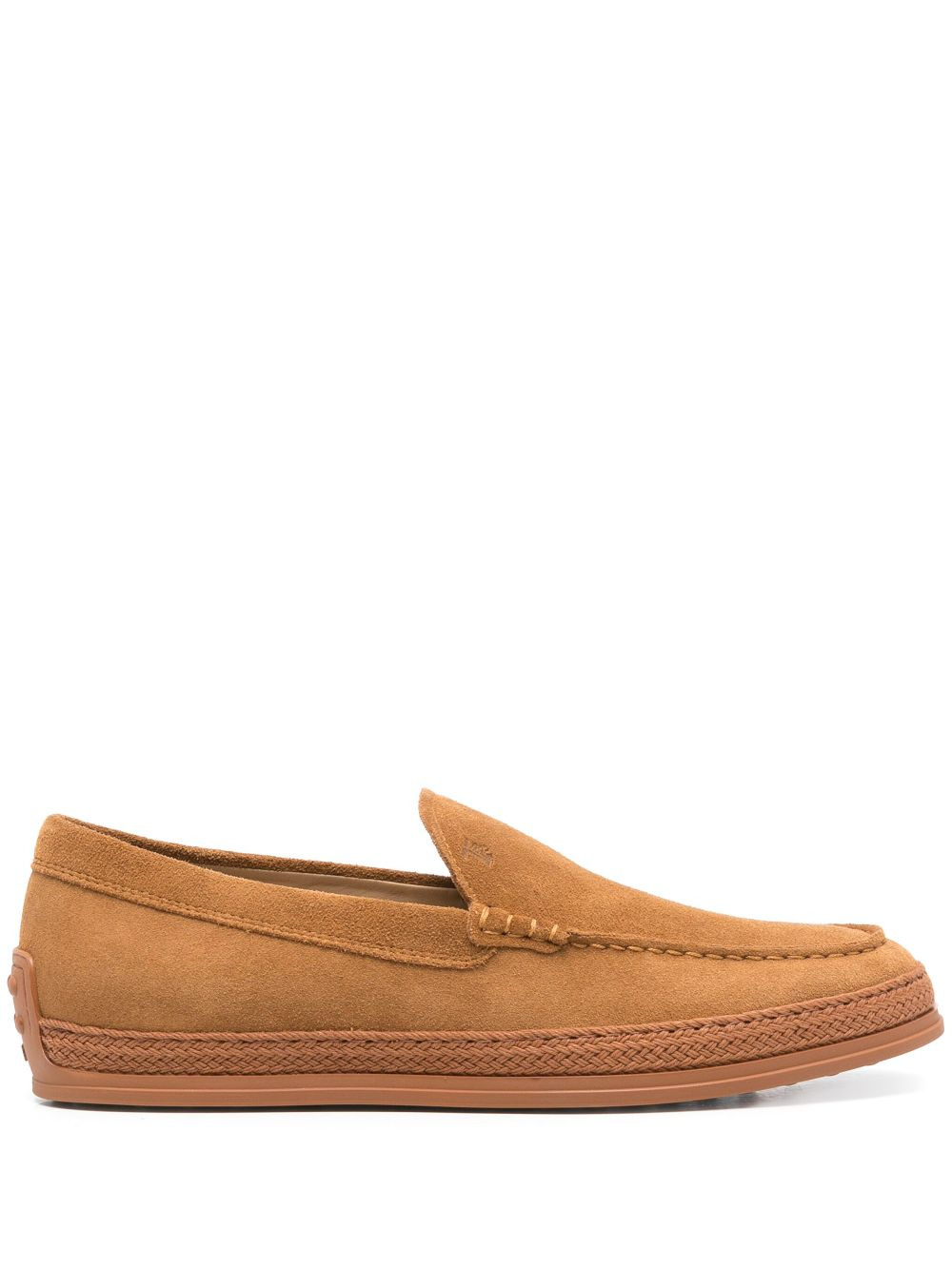 Tod's Leather Brown Moccasins - 1
