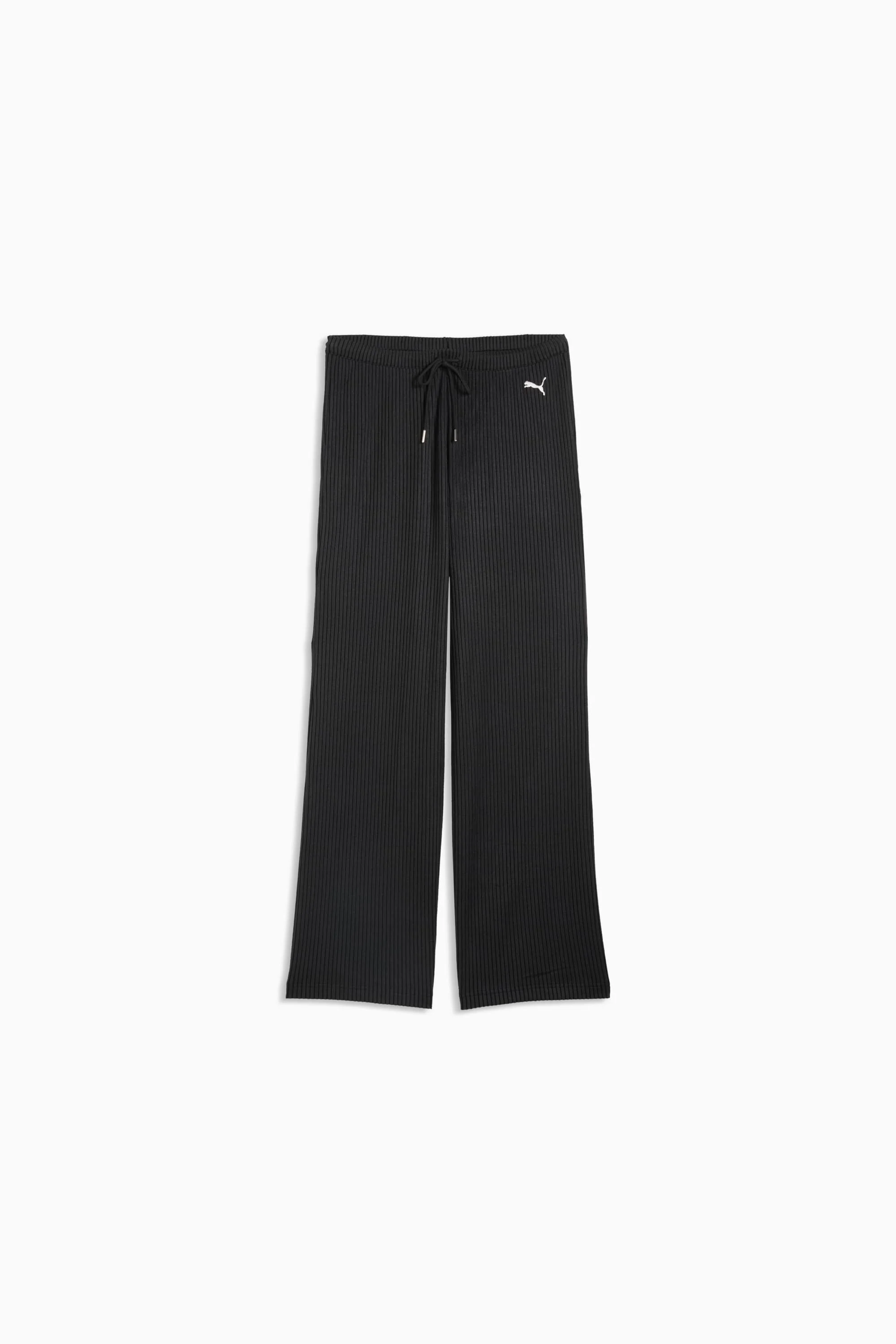 PUMA Essentials Women's Ribbed Wide Leg Pants - 1