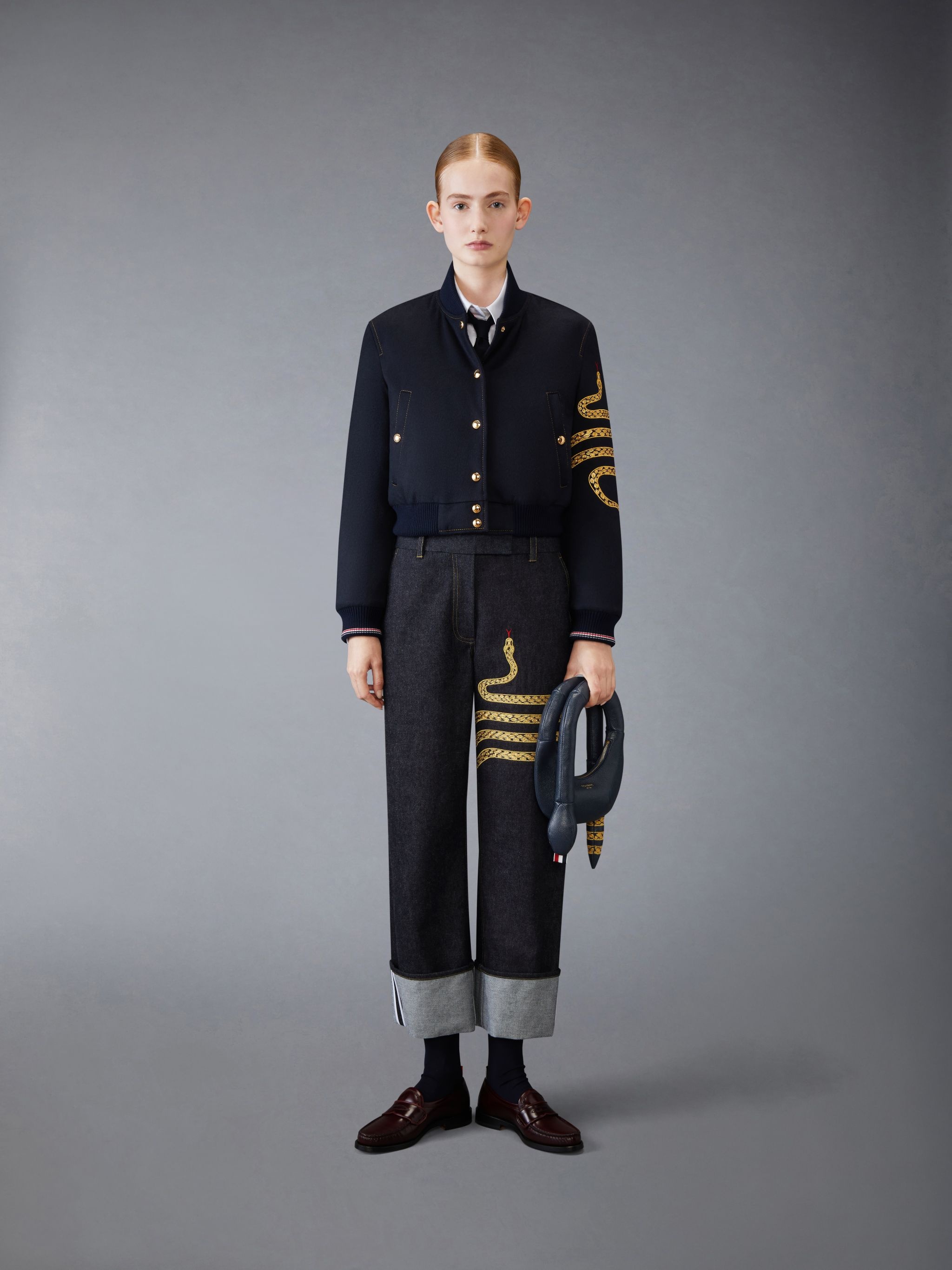 LUNAR NEW YEAR DENIM TROUSER - 4