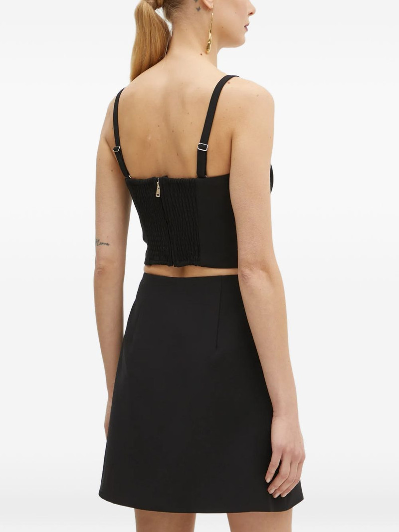 Raissa square-neck crop top 3
