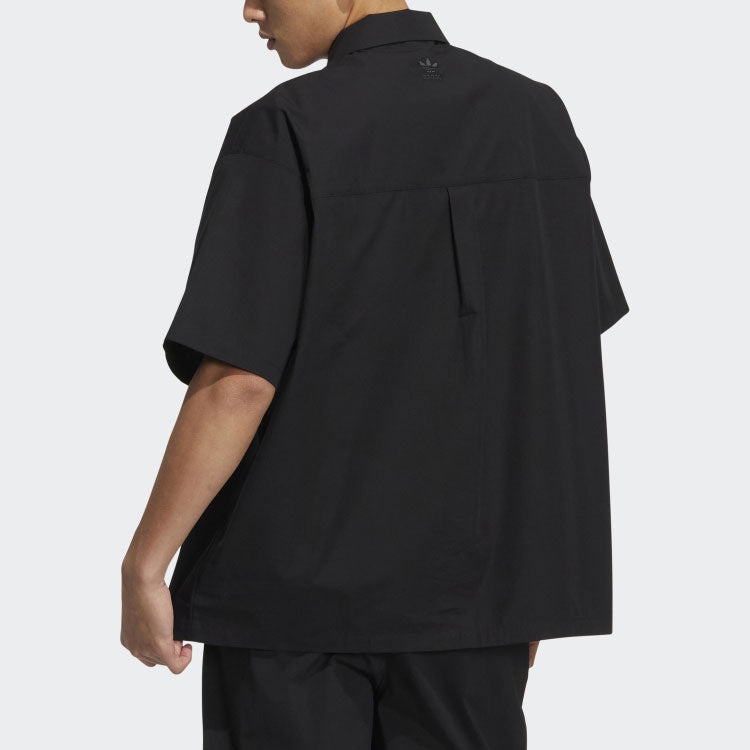 adidas originals Speed Ss Shirt Smiling Face Pattern Embroidered Solid Color Short Sleeve Couple Sty - 3