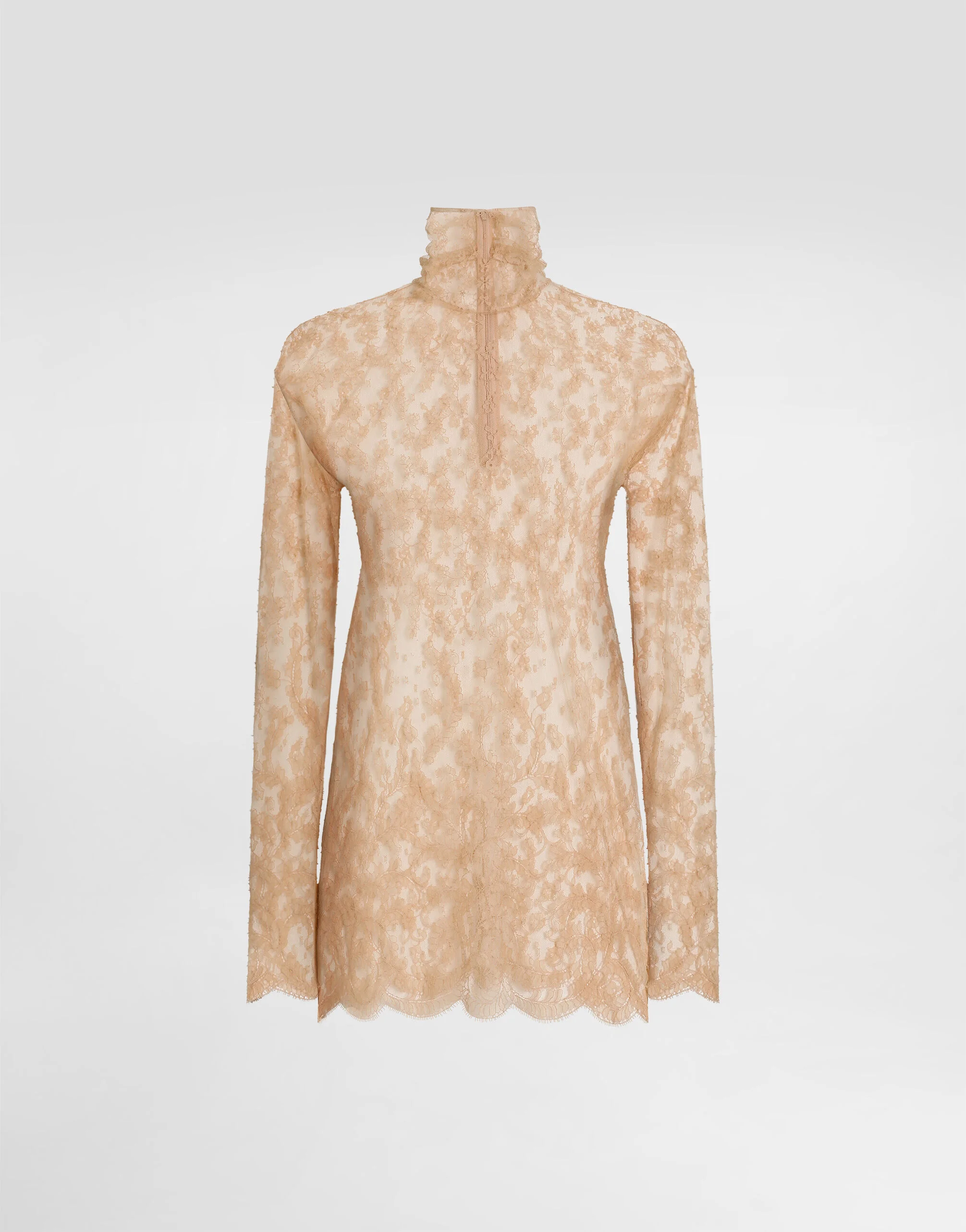 Chantilly lace blouse - 1