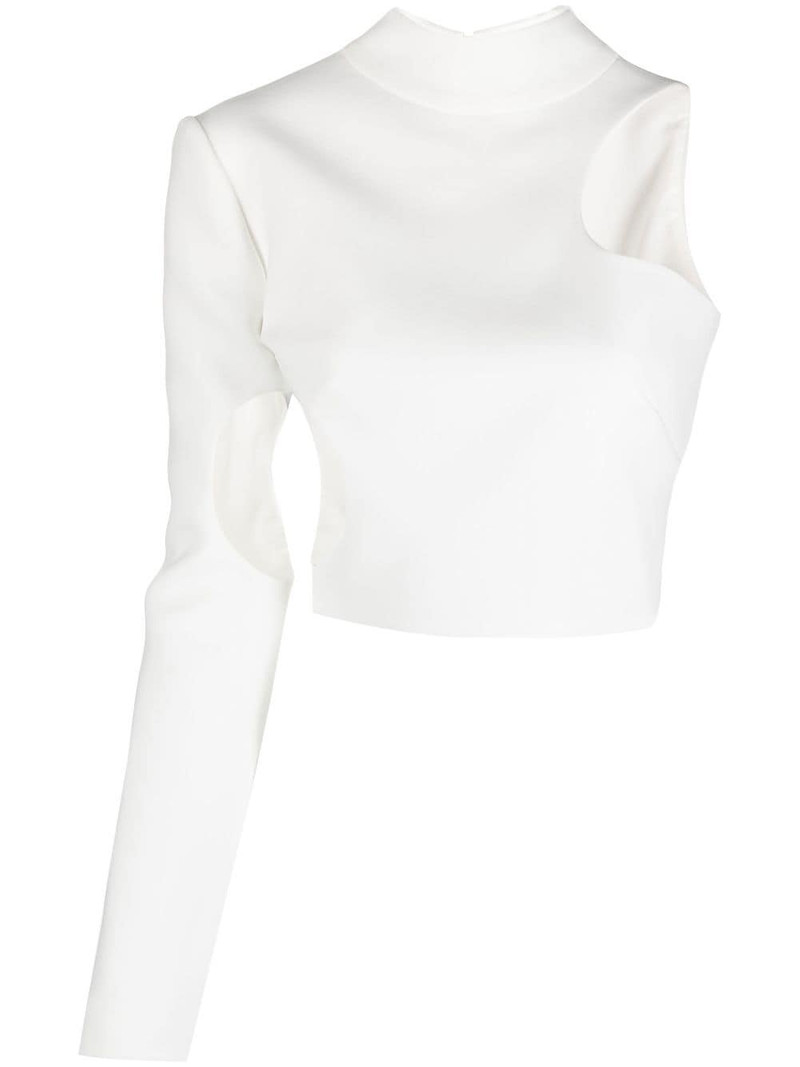 one-shoulder 작물 탑 1