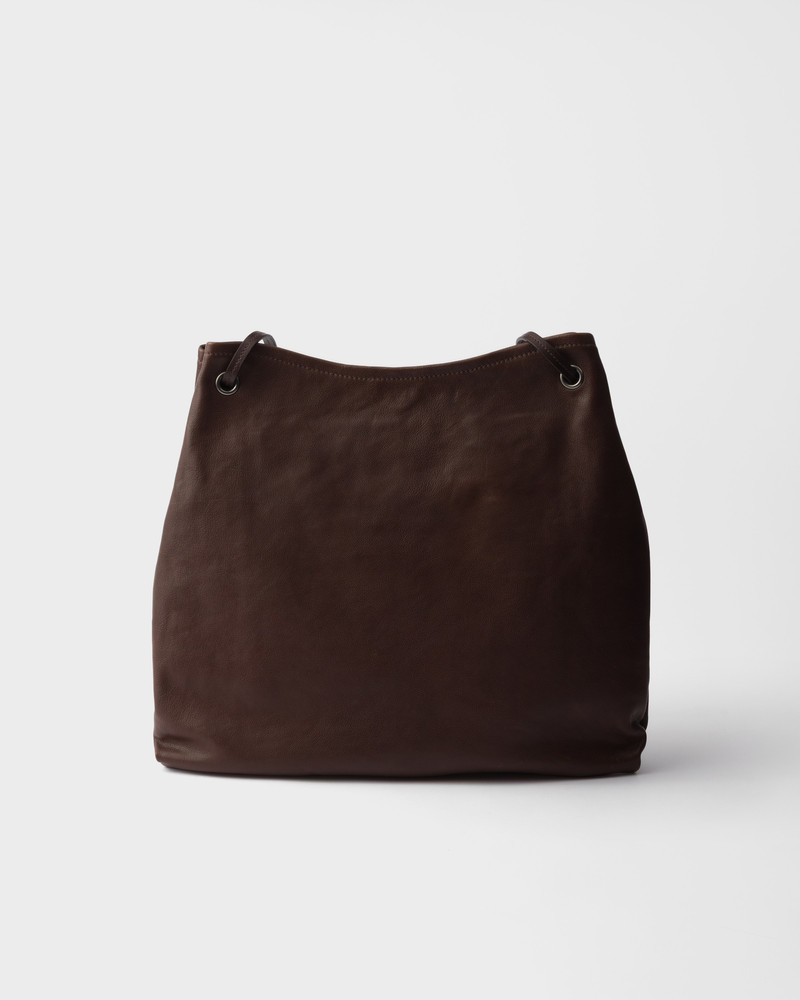 Prada Route large leather bag 4