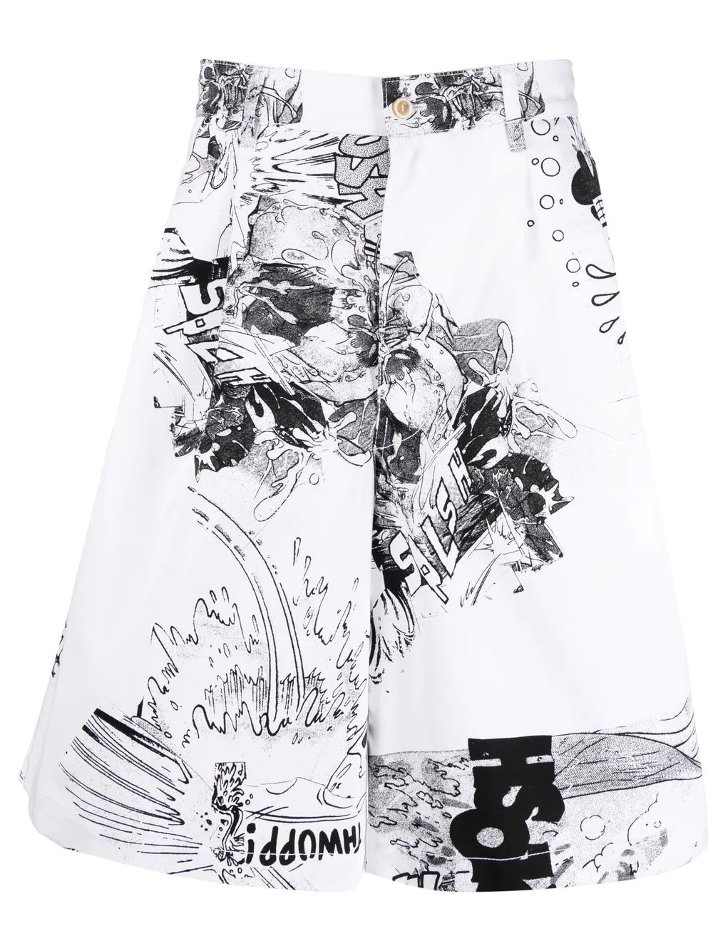 Christian Marclay graphic-print shorts - 1