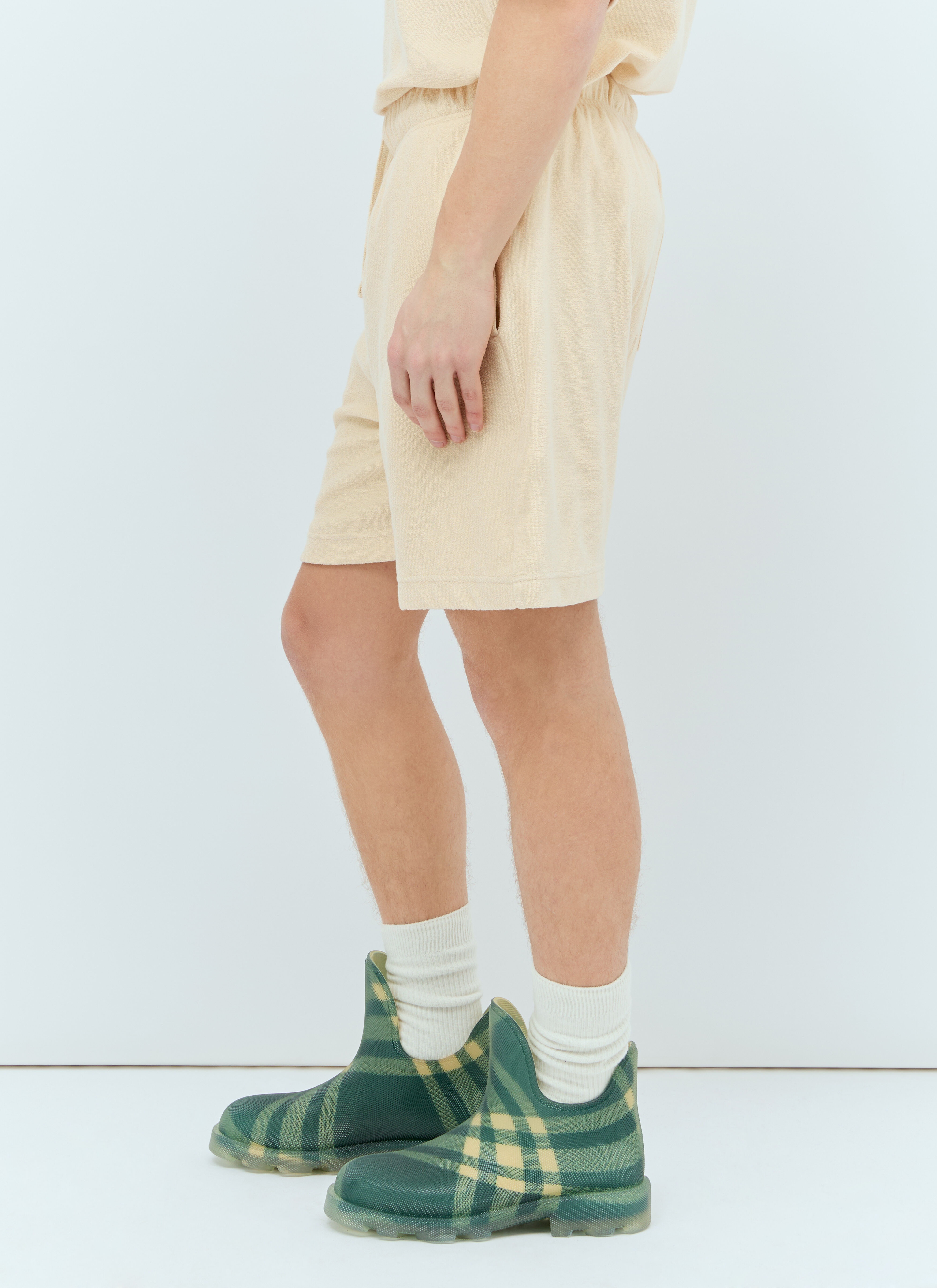 Cotton Towelling Shorts - 3