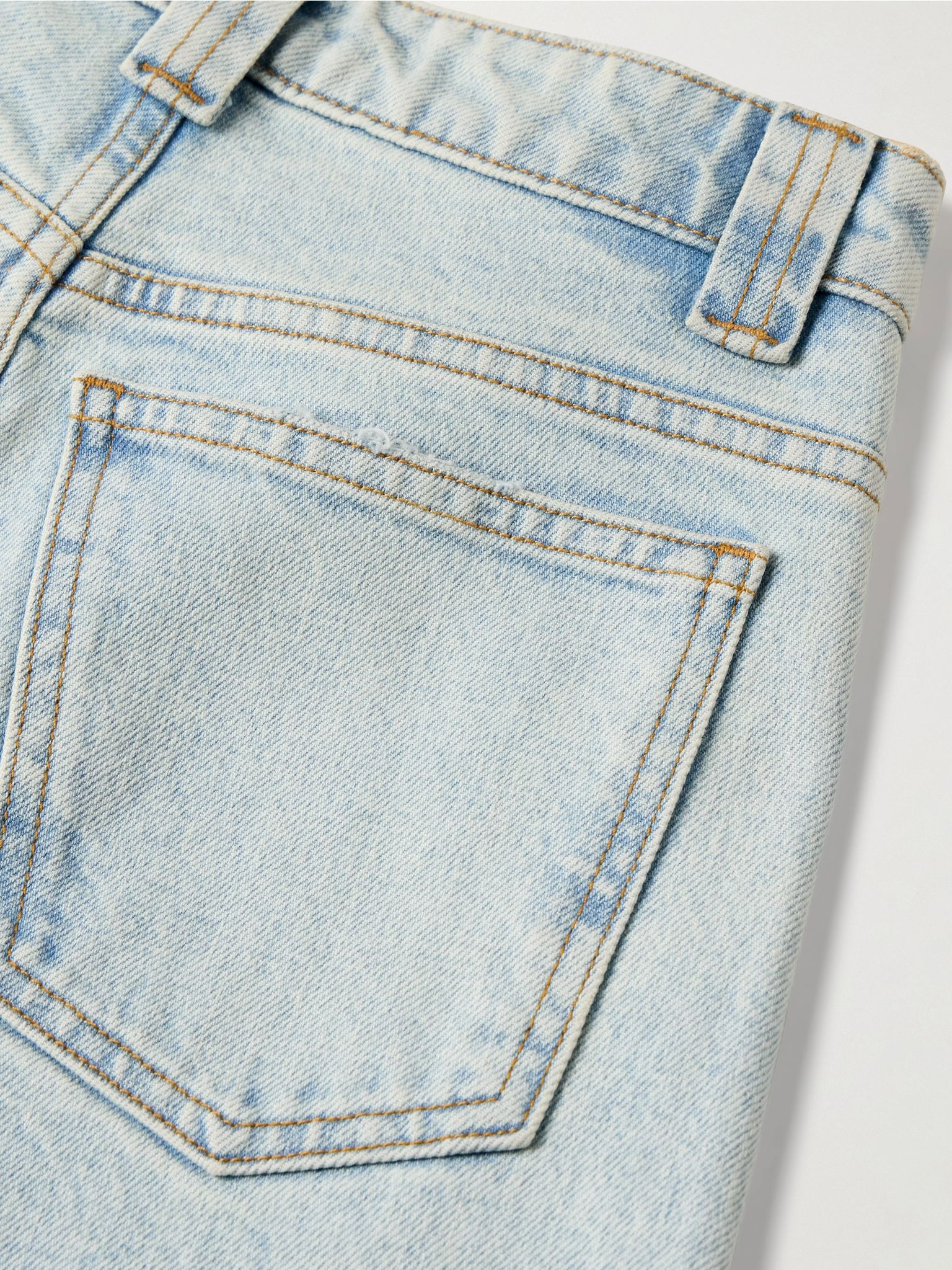 Dane high-rise wide-leg jeans Light denim - 6