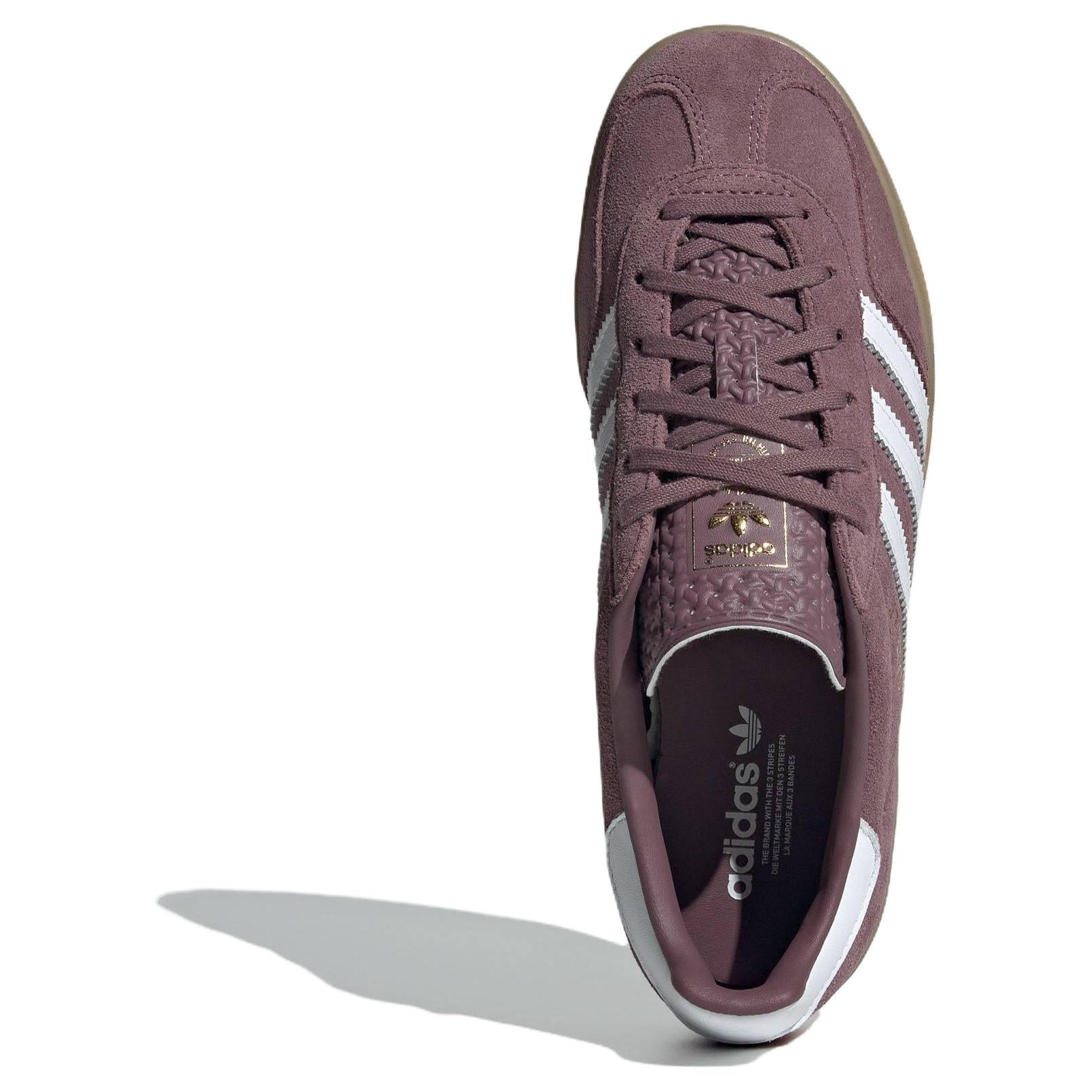 (WMNS) adidas Originals Gazelle Indoor 'Purple White' IH5483 - 5