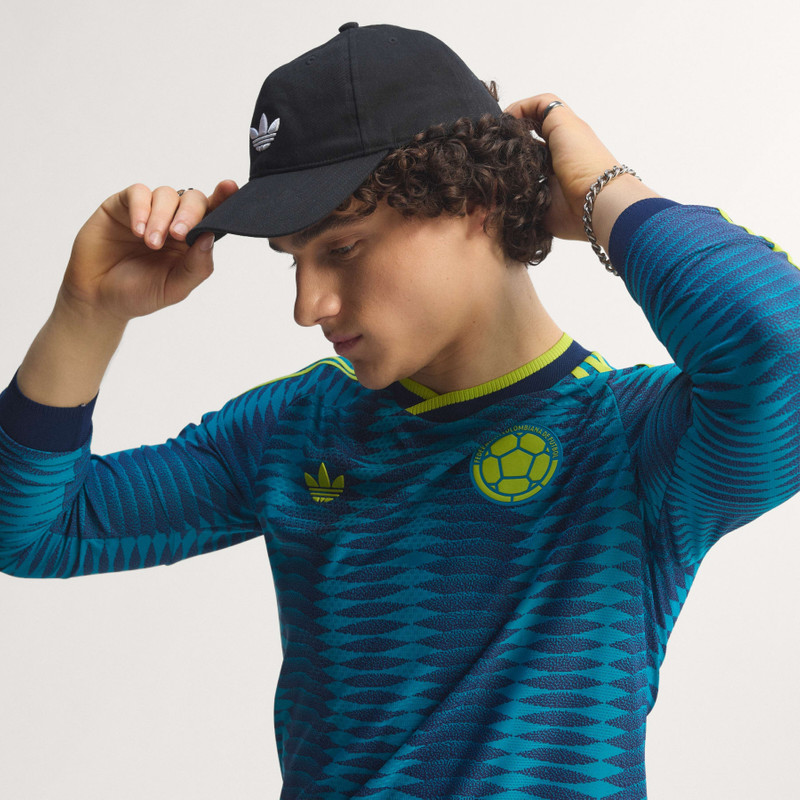 Colombia 26 Away Authentic Long Sleeve Jersey 6