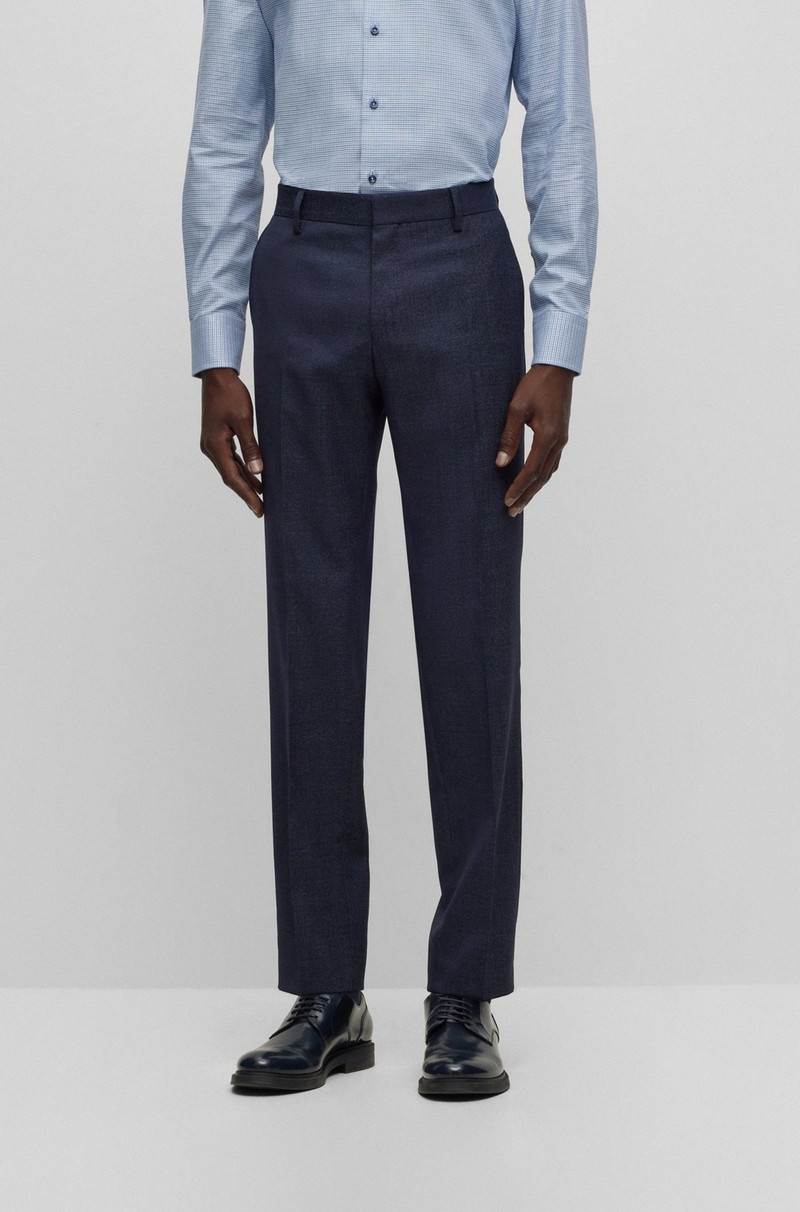 SLIM-FIT SUIT IN VIRGIN WOOL WITH SIGNATURE LINING 7