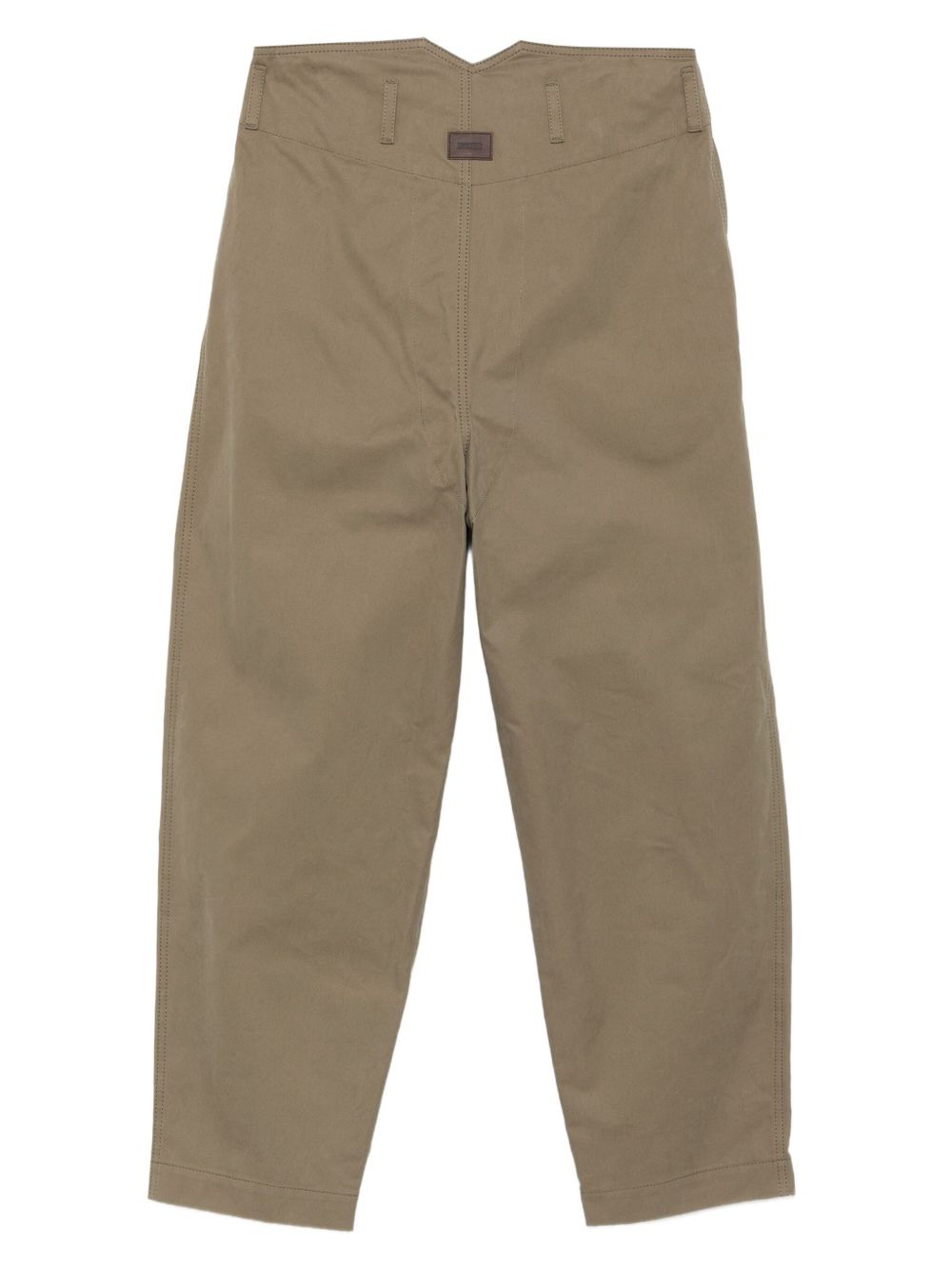 pleated-details trousers - 2
