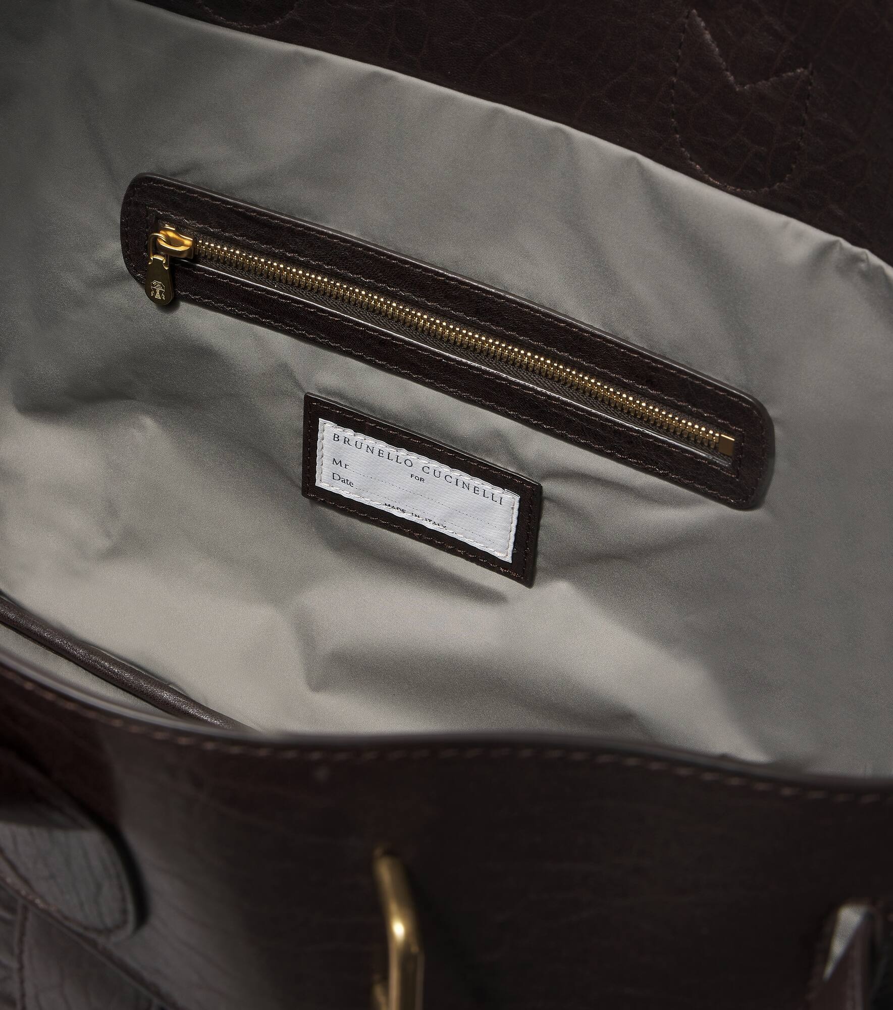 Leather travel bag - 4