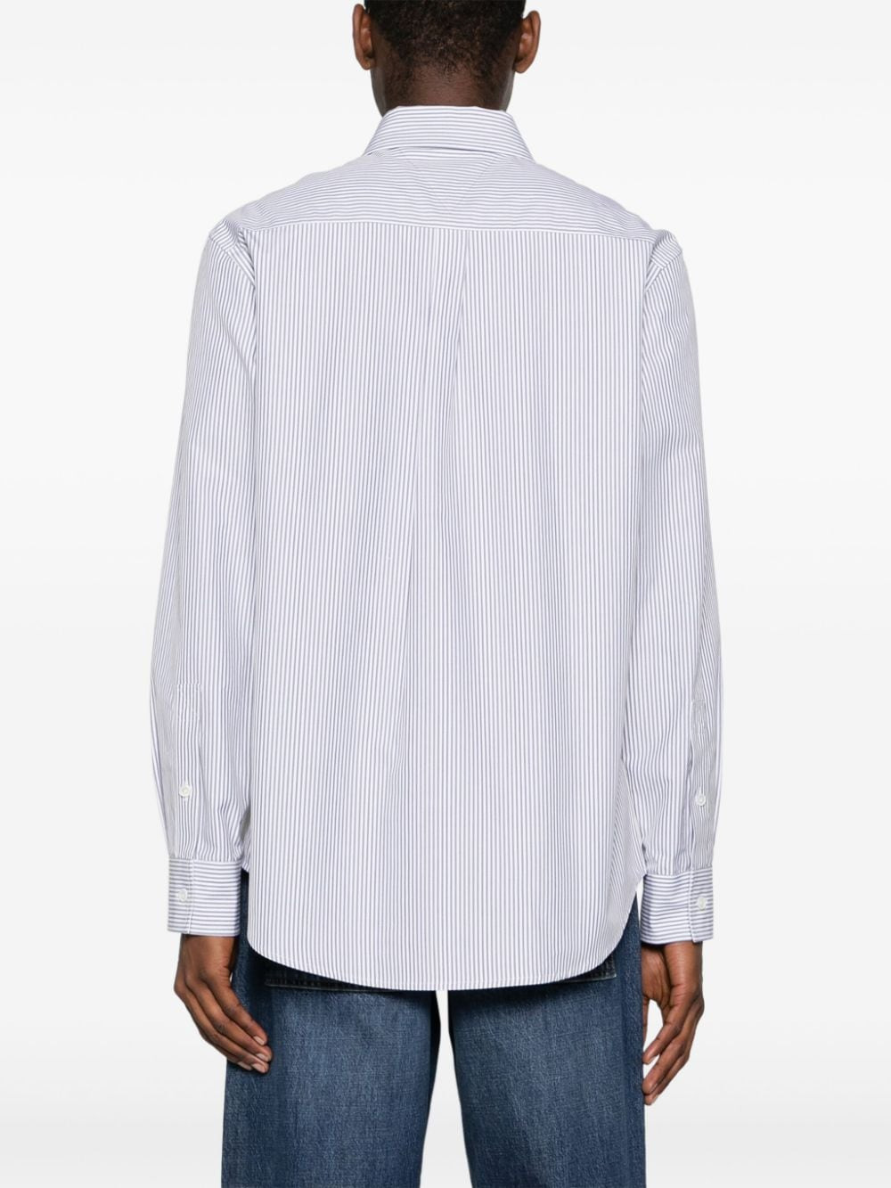 Bottega Veneta Men Camicia Con Logo - 6