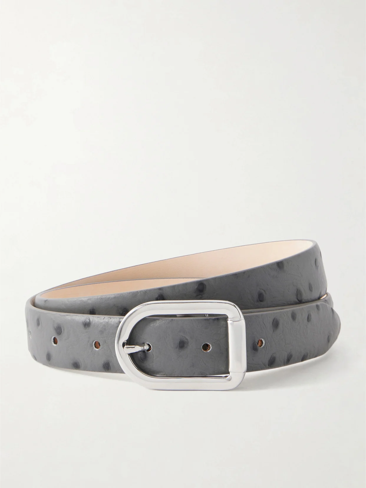 Mija Ostrich Belt - 1
