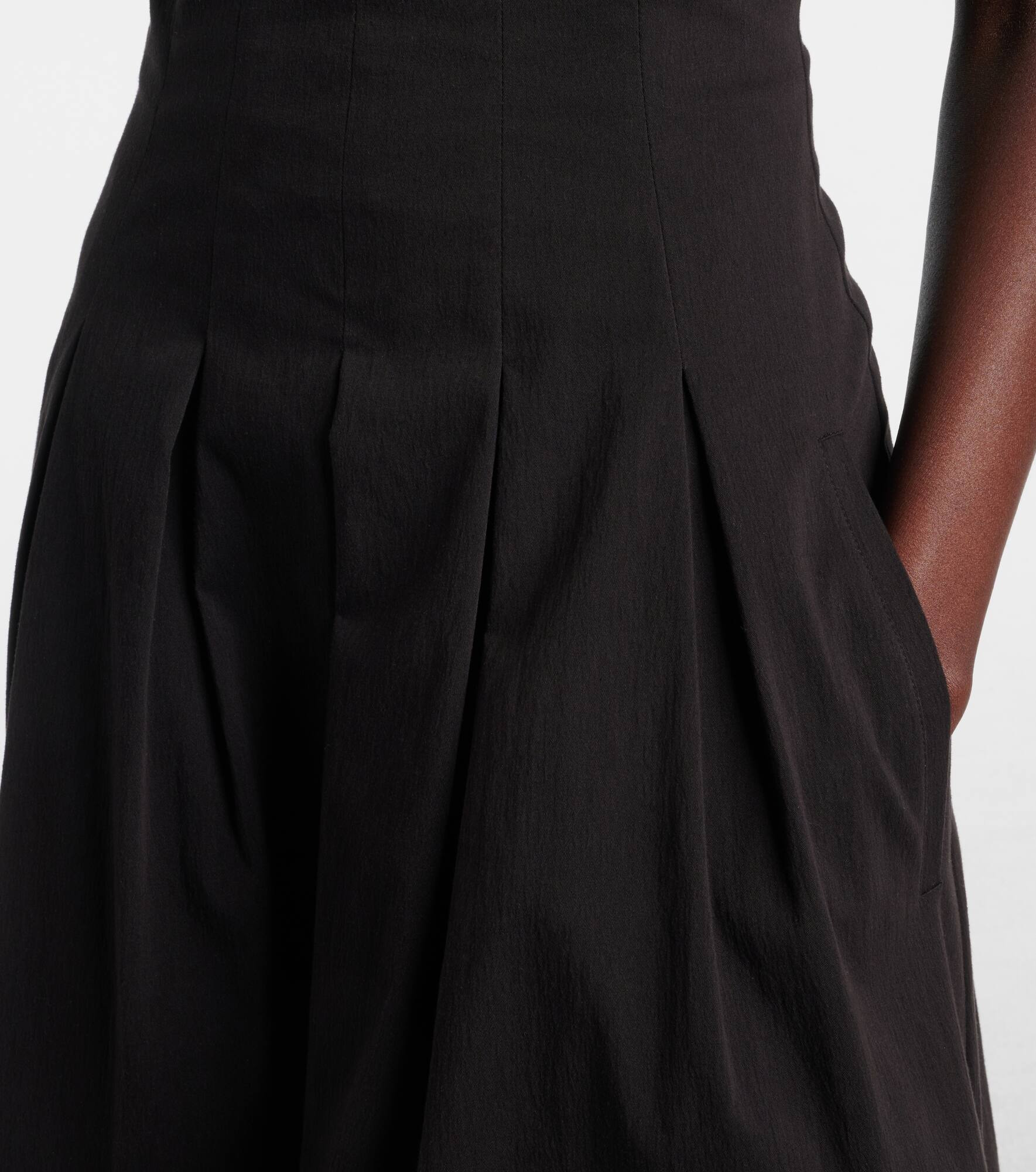 Shelby cotton-blend midi dress - 5