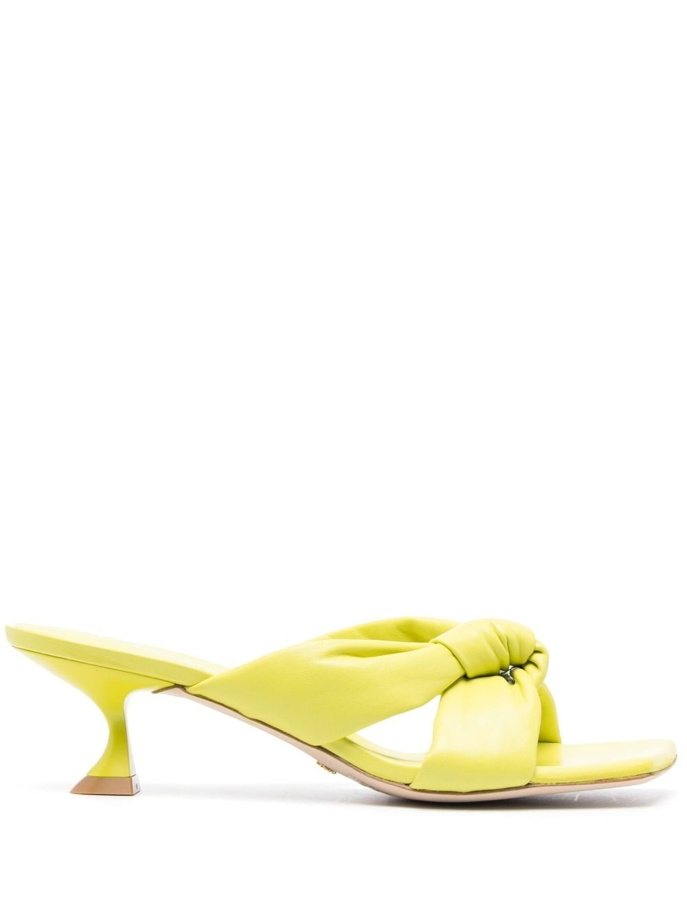 slip-on square-toe sandals - 1