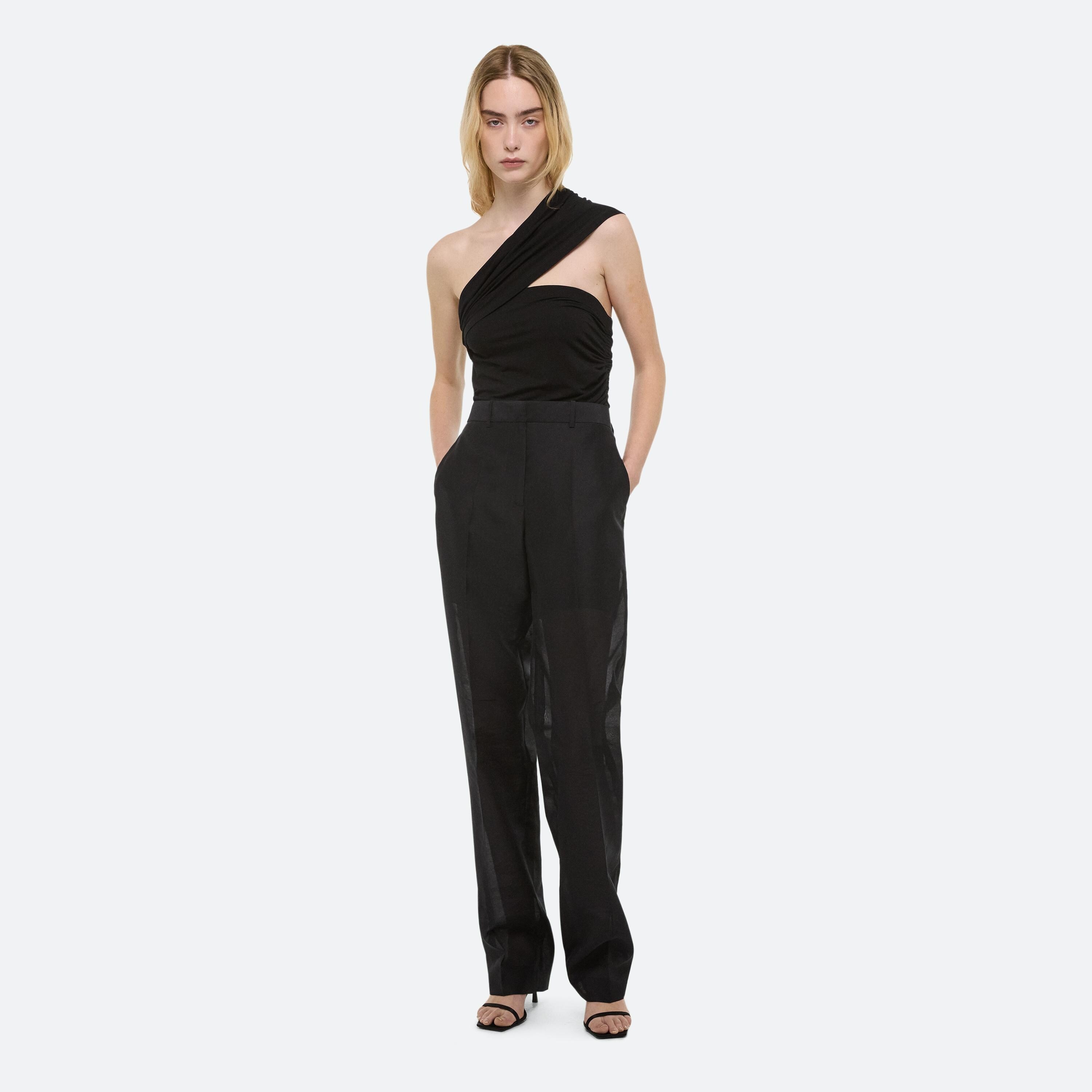 ORGANZA CAR TROUSERS - 2