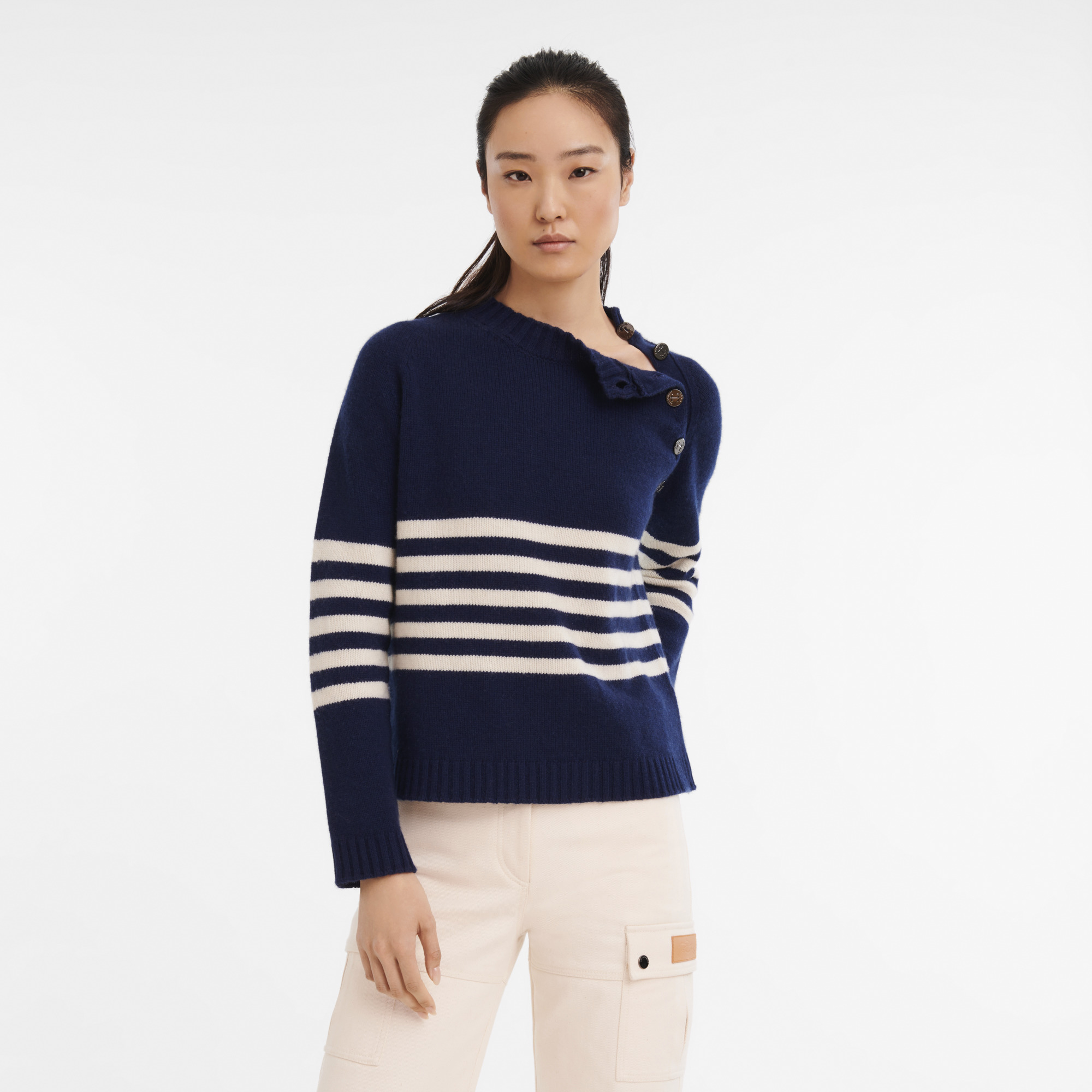 Sweater Navy - Knit - 1