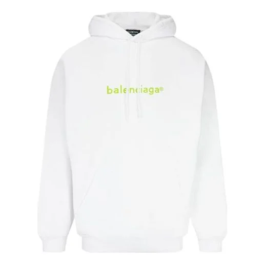 Balenciaga New Copyright Medium Fit Hoodie 'White' 570811TIV559152 - 1