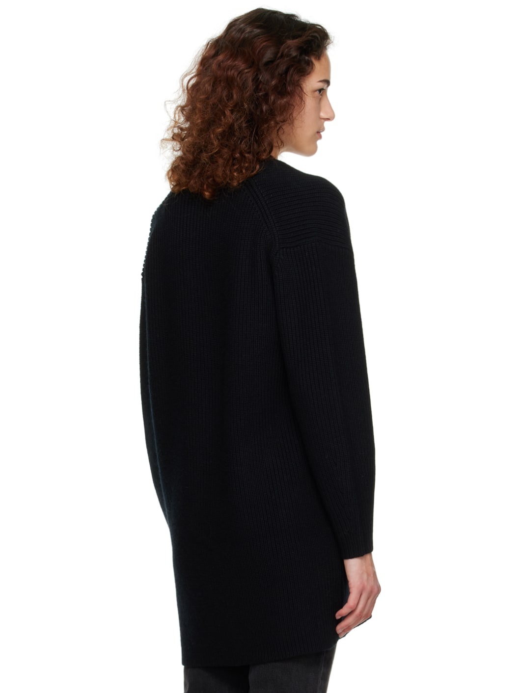 Black Proenza Schouler White Label Cashfeel Cardigan - 3