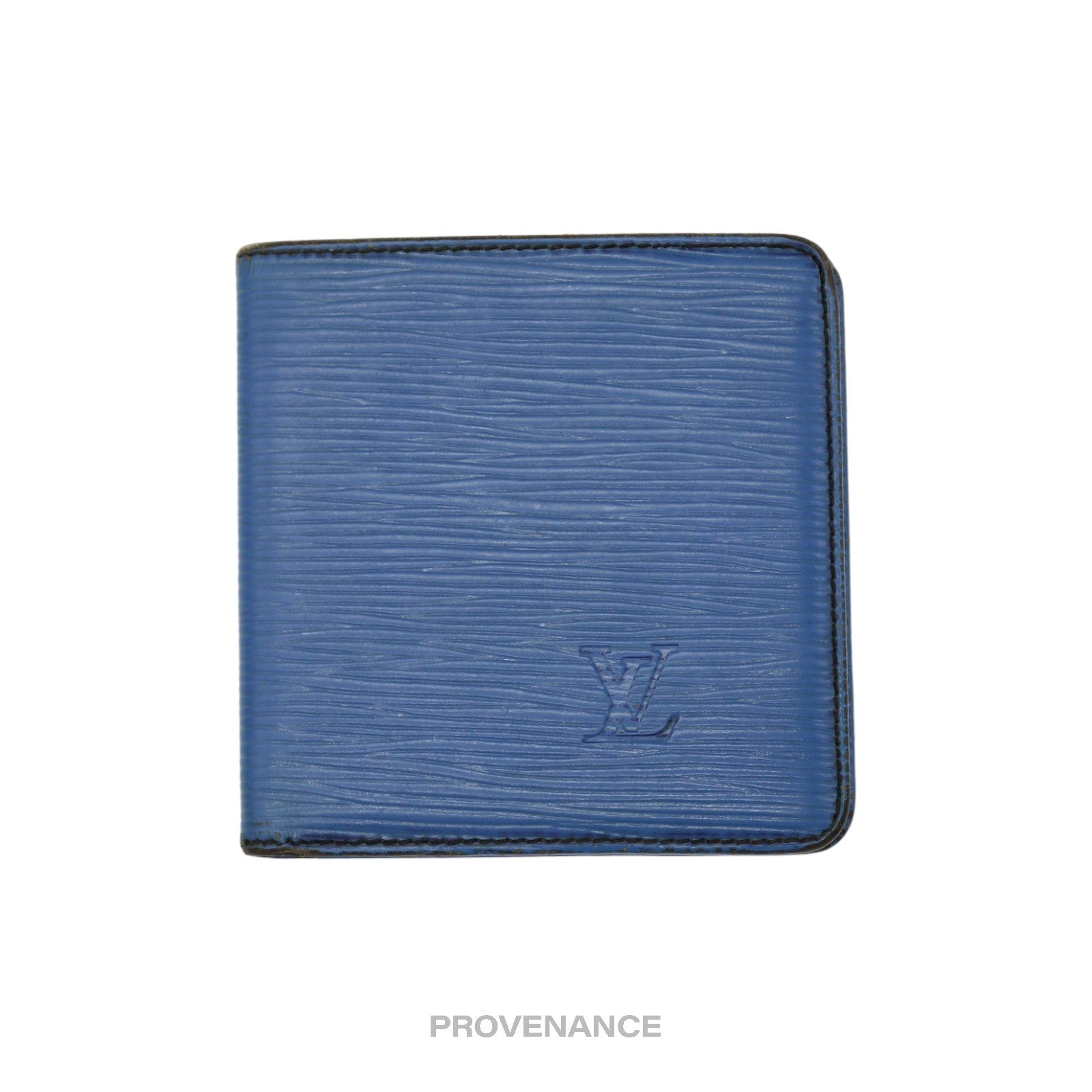 Louis Vuitton MALLETIER 6CC Bifold Wallet Toledo Blue Epi - 2