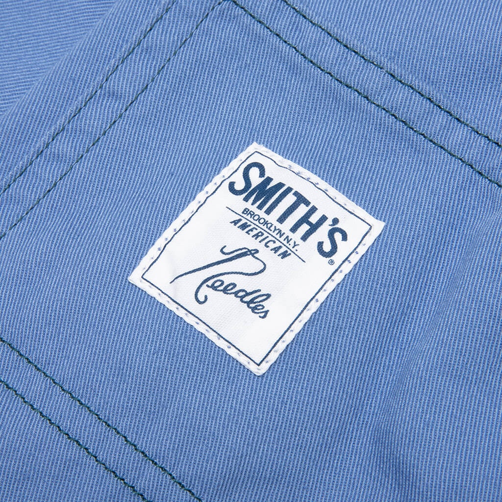 NEEDLES X SMITH'S COTTON TWILL PAINTER PANT - SAX - 5