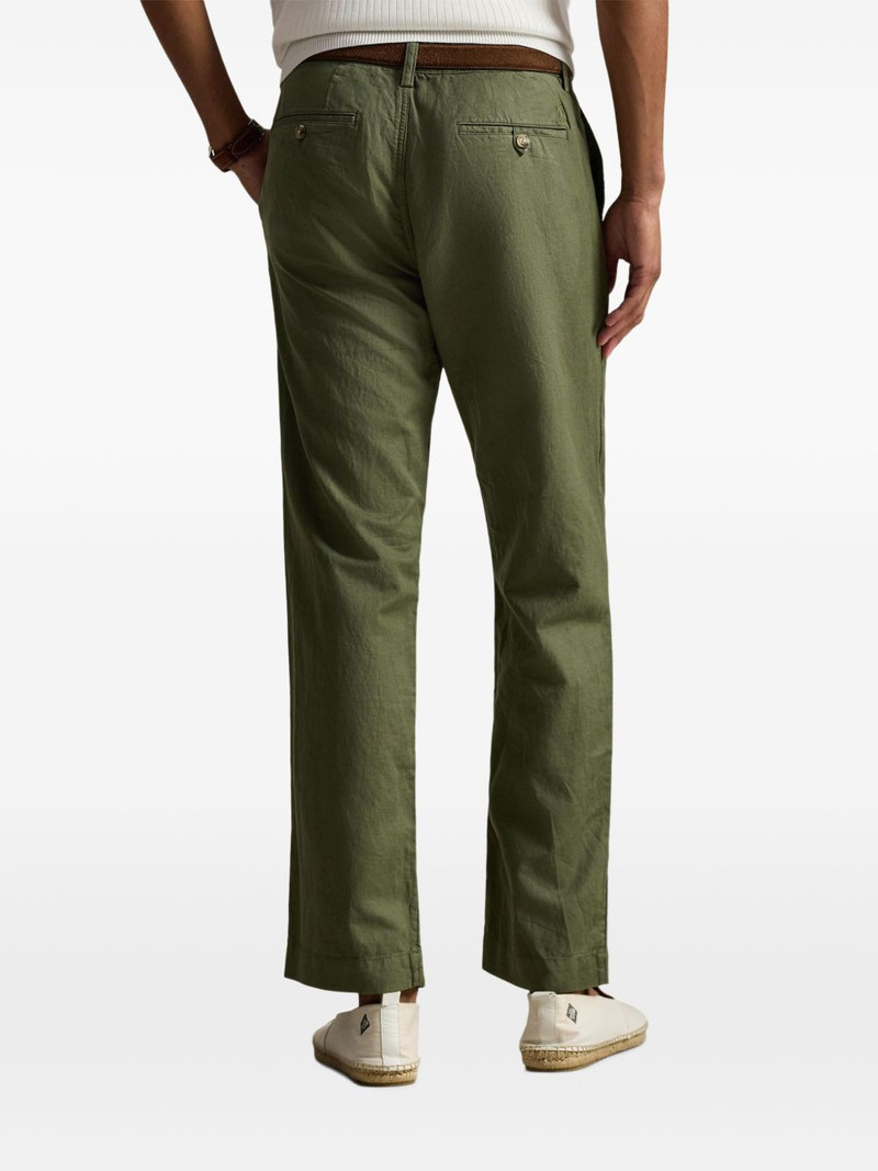 embroidered-logo chino pants 4