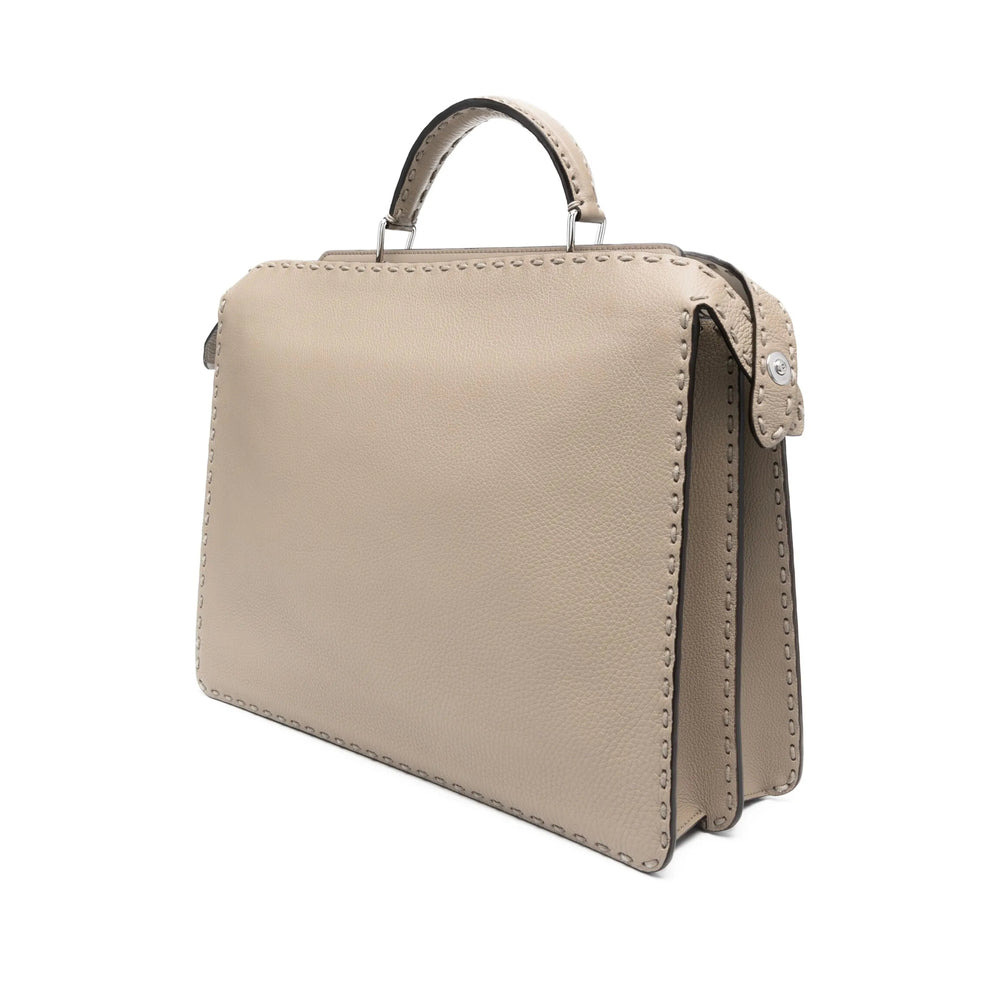 Fendi Neutrals Tote Bags Men - 3