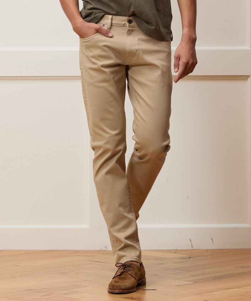 TODD SNYDER Slim Fit 5-Pocket Chino outlook