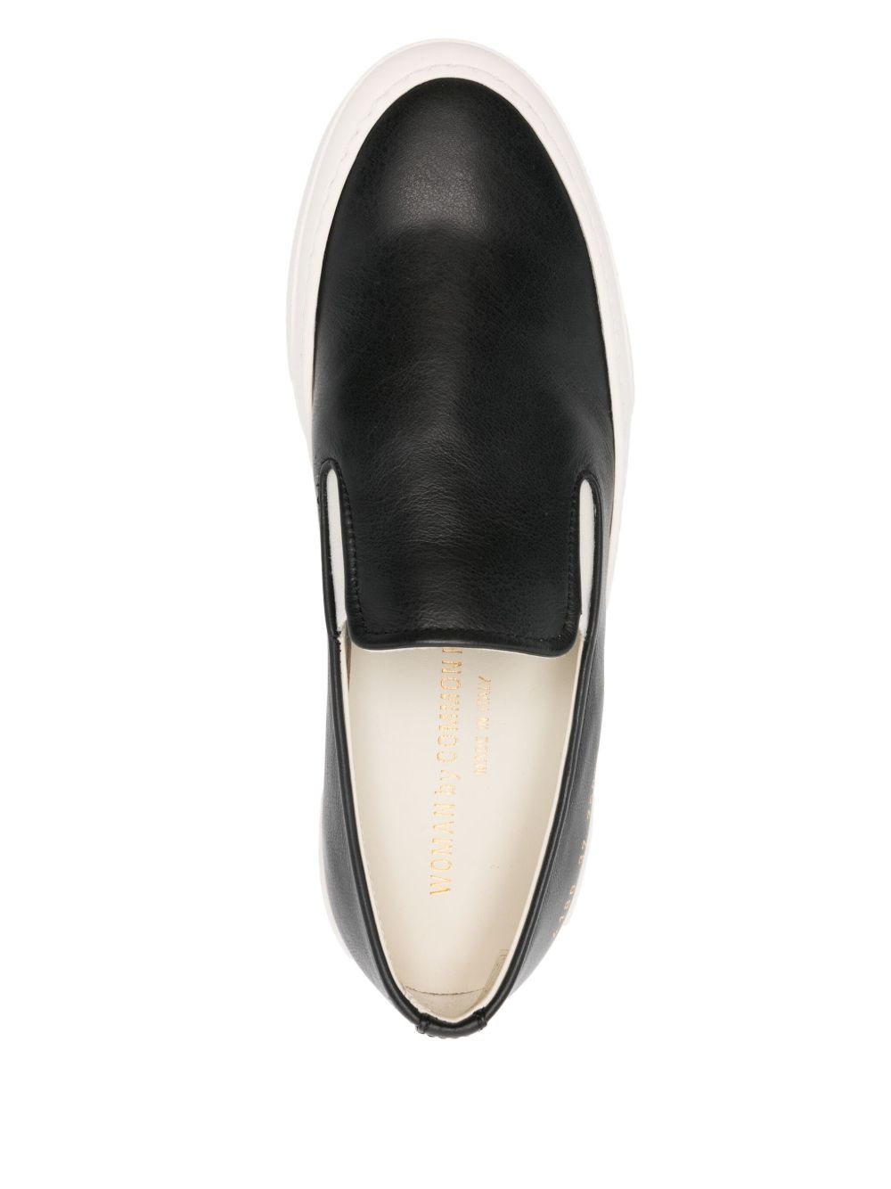 leather sneakers - 4