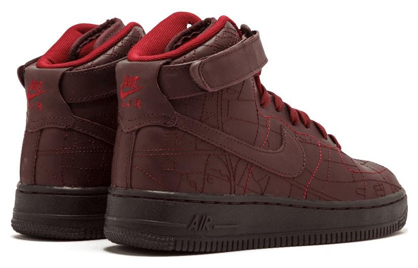 (WMNS) Nike Air Force 1 Hi FW Qs 'Shanghai' 704010-600 - 3