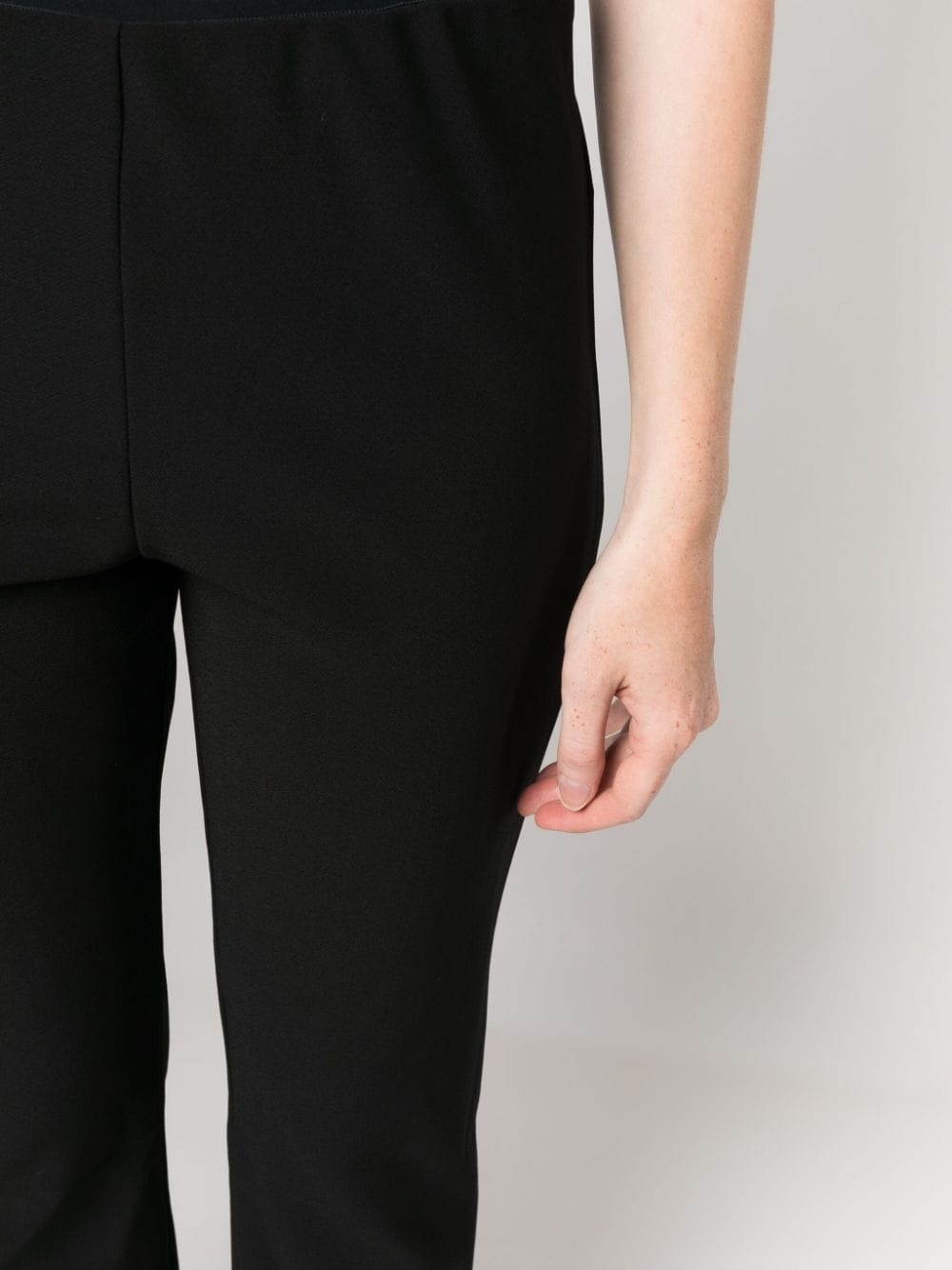 mid-rise straight-leg tailored trousers - 5