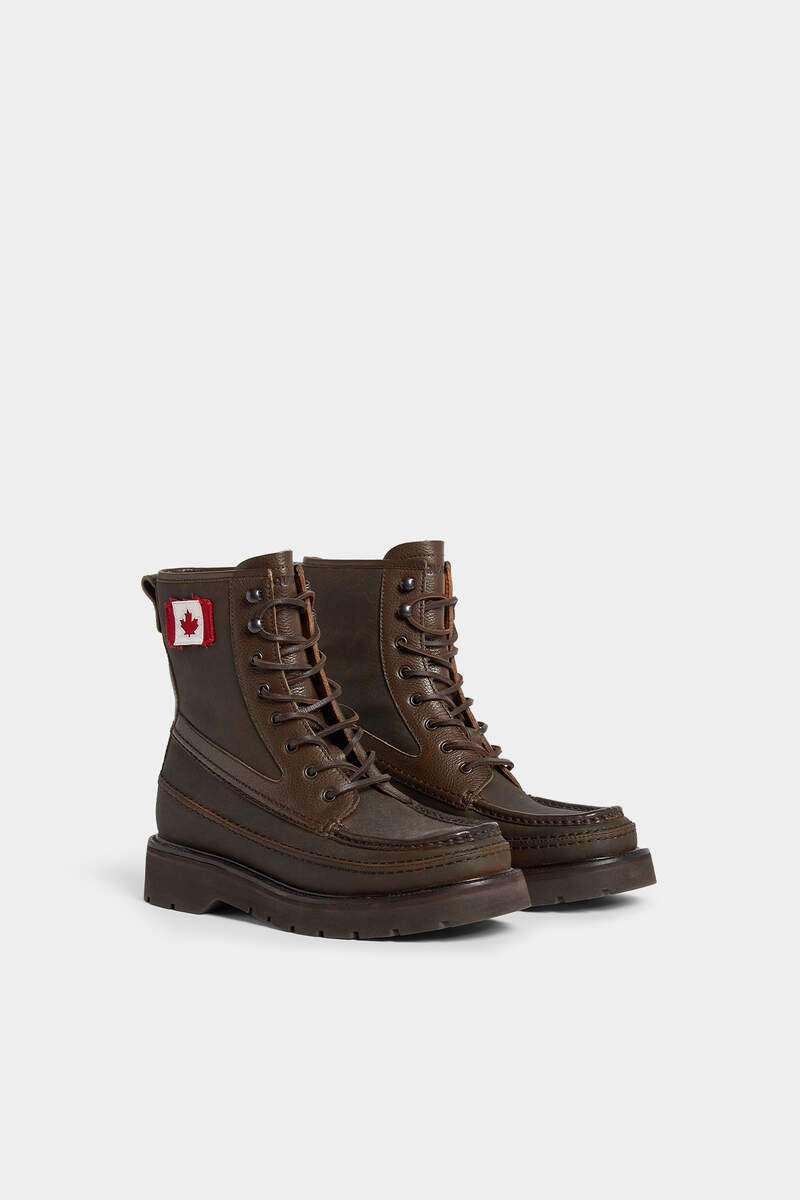 CANADIAN FLAG ANKLE BOOTS 3