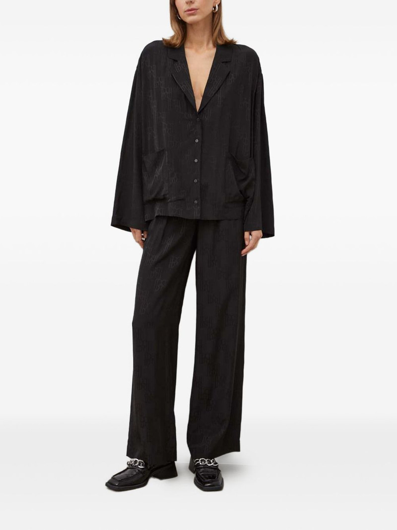 HERSKIND monogram-pattern trousers outlook